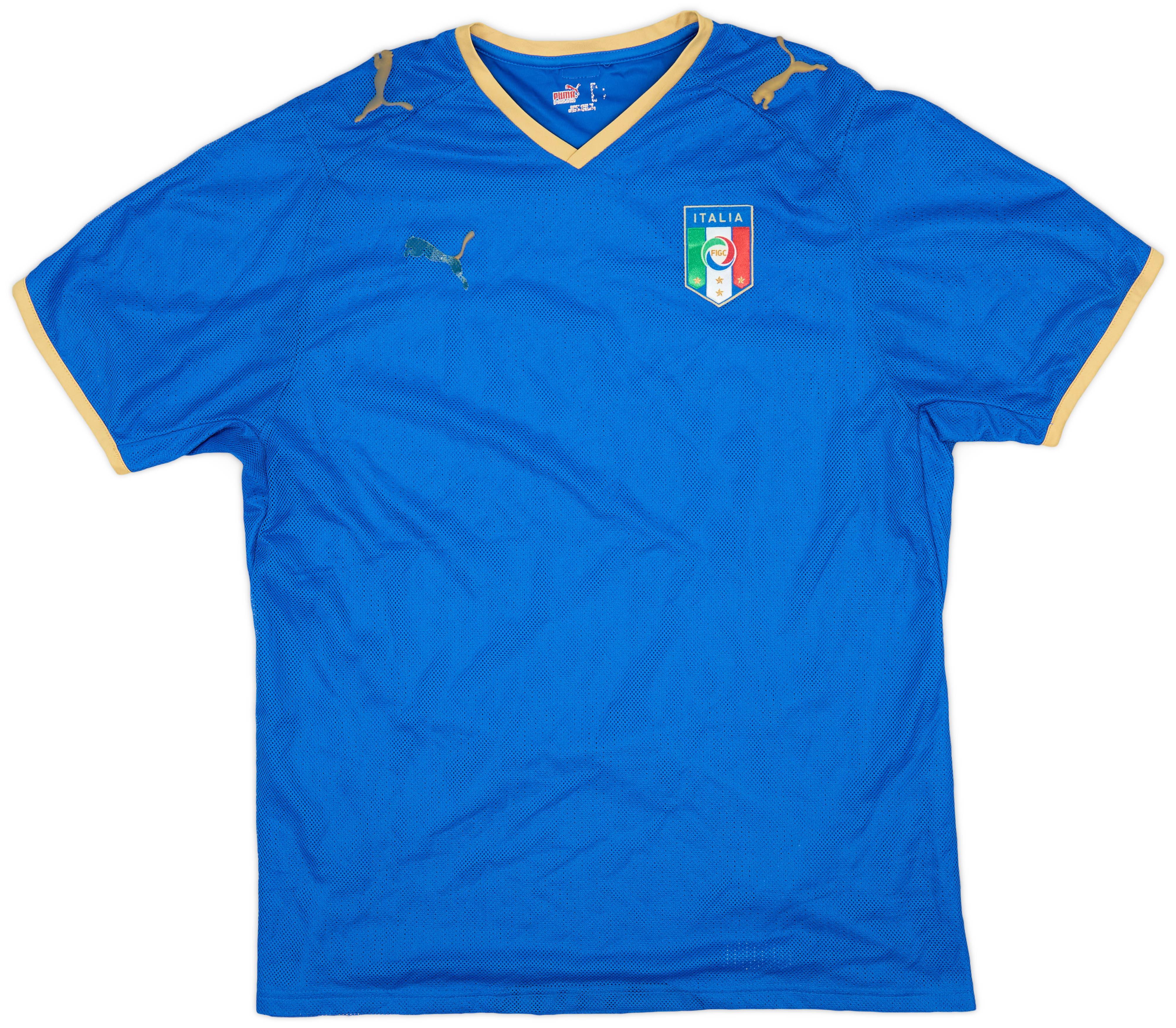 2007-08 Italy Home Shirt - 4/10 - (L)