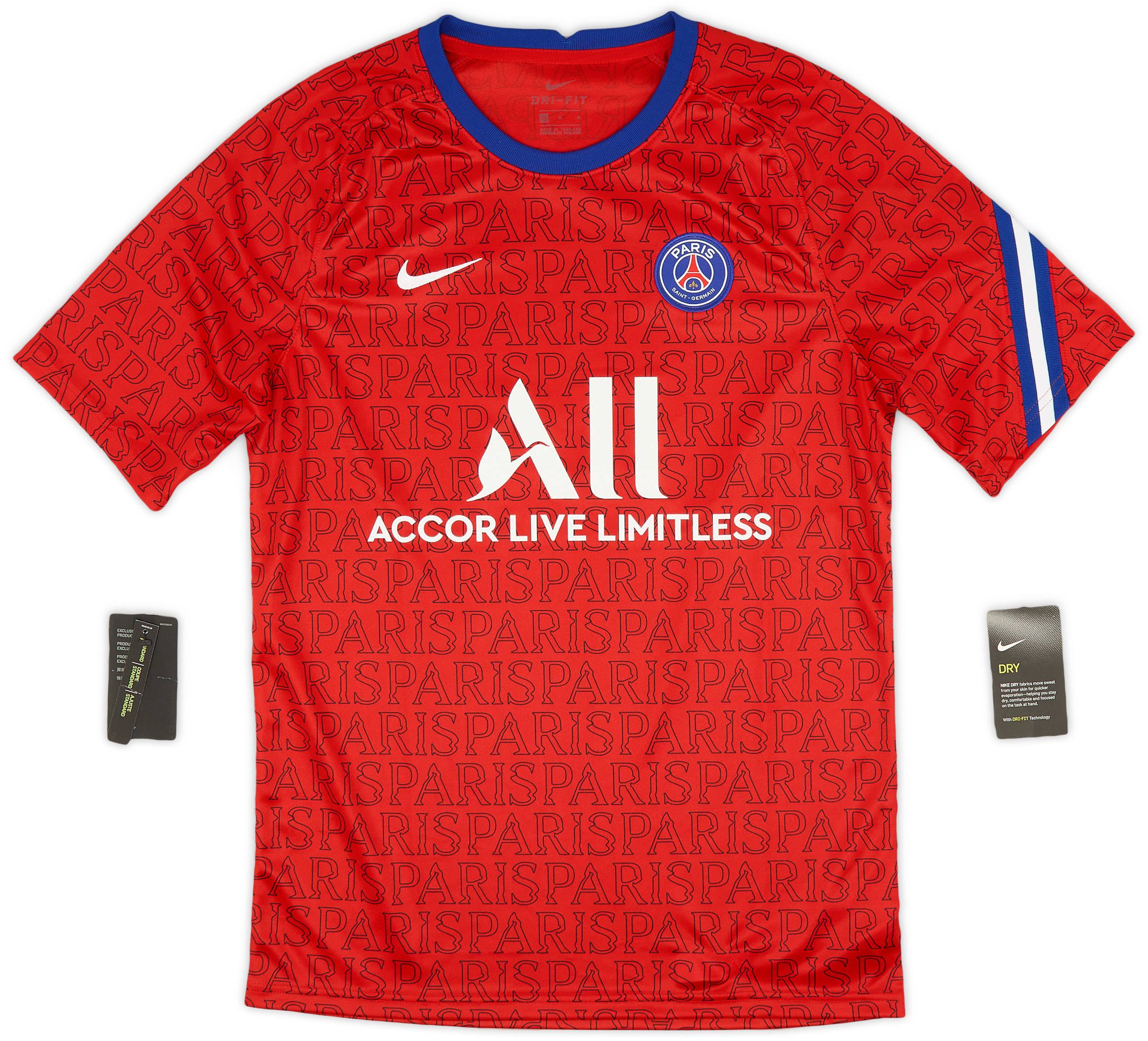 2020-21 Paris Saint-Germain Nike Training Shirt (M)