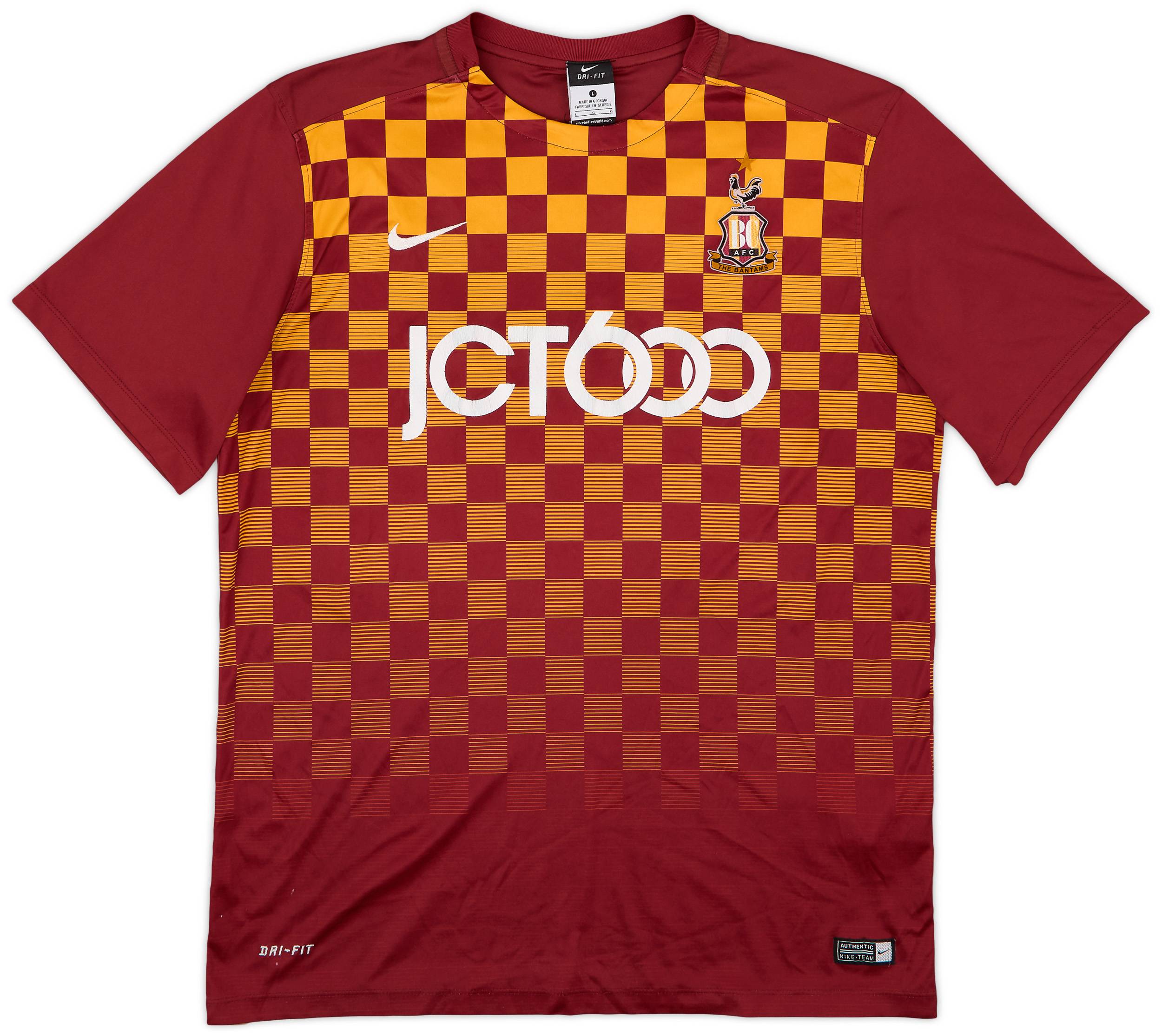 2015-16 Bradford City Home Shirt - 6/10 - (L)