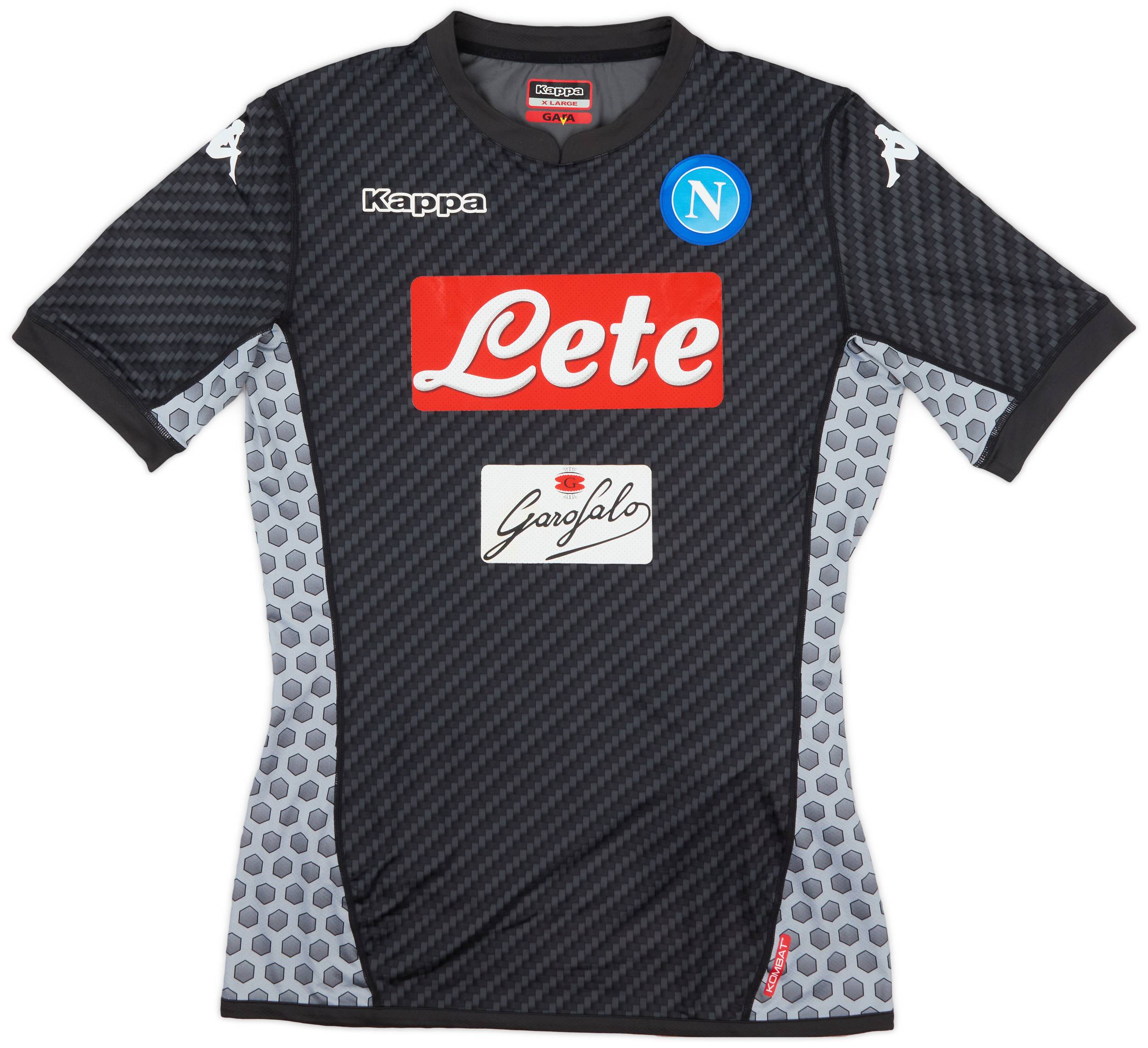 2017-18 Napoli Fourth Shirt - 10/10 - (XL)