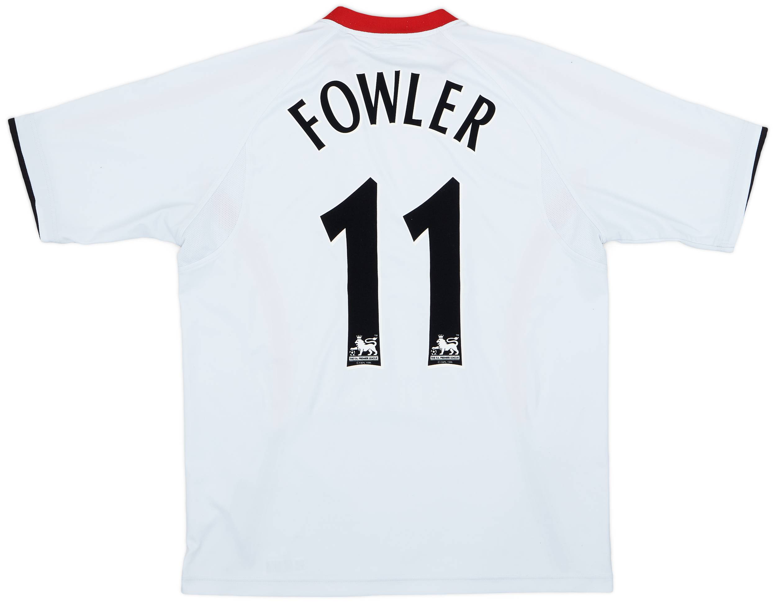 2005-06 Liverpool Away Shirt Fowler #11 - 5/10 - (L)