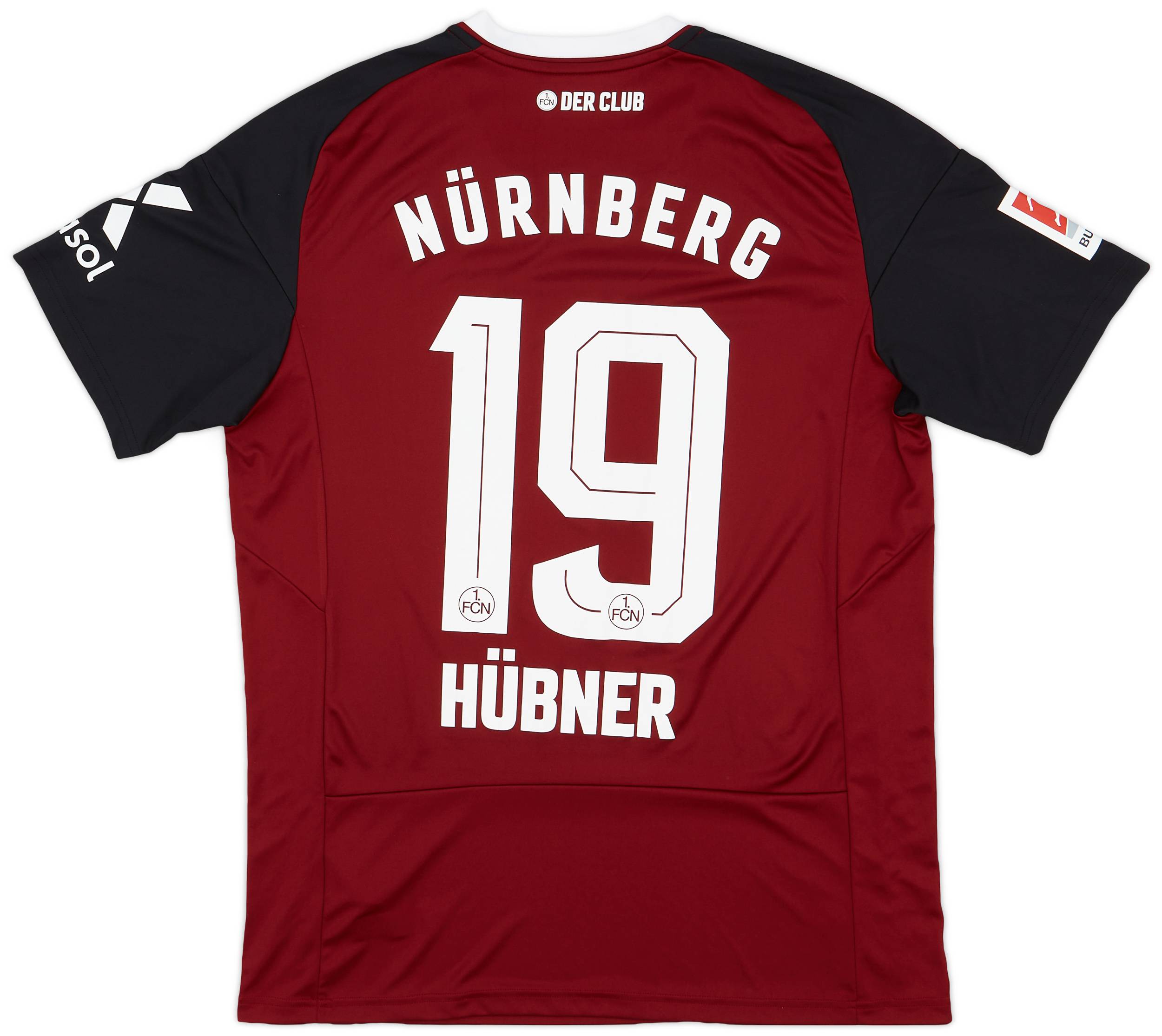 2022-23 Nurnberg Match Issue Home Shirt Hubner #19
