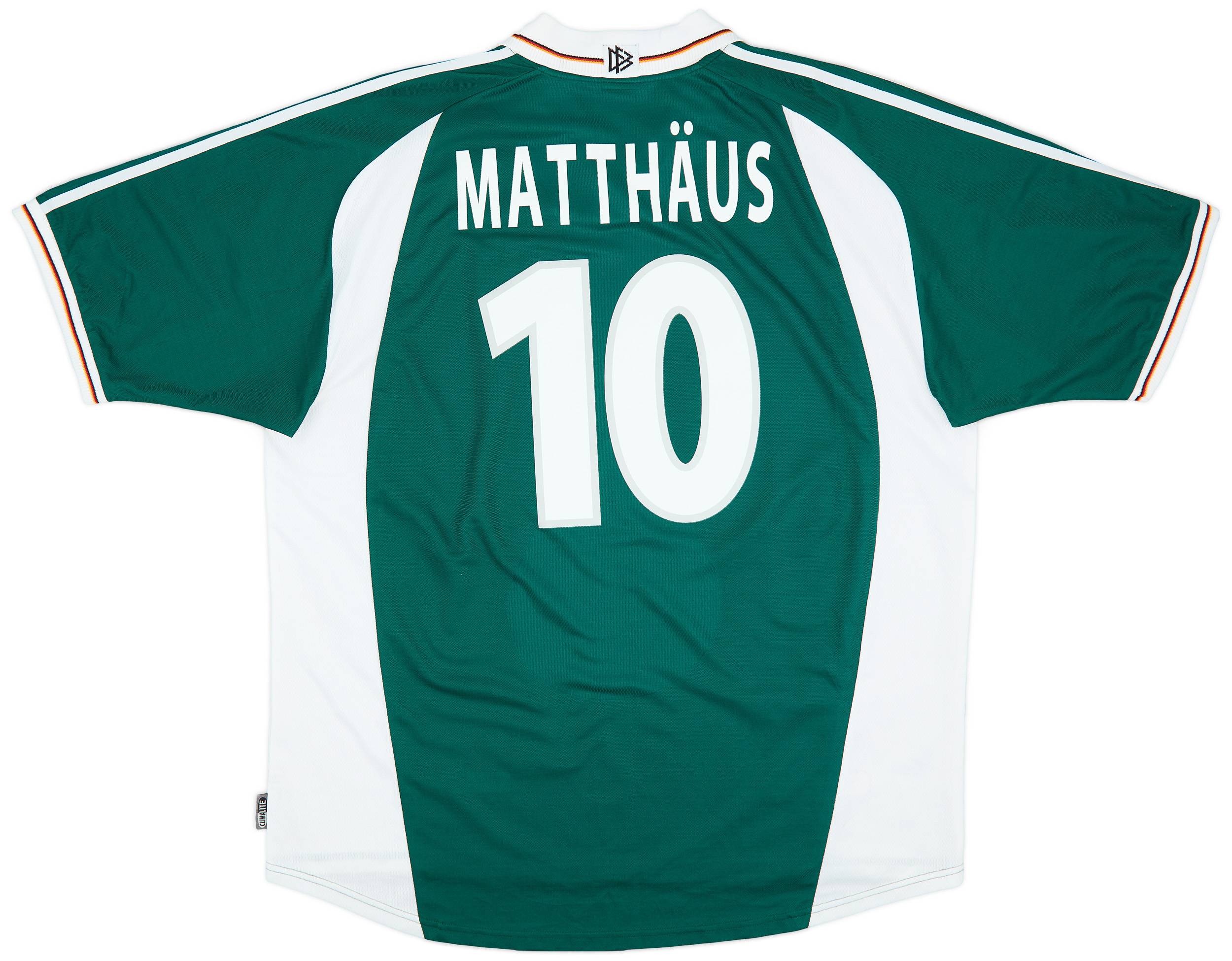 2000-02 Germany Away Shirt Matthaus #10 - 8/10 - (XXL)