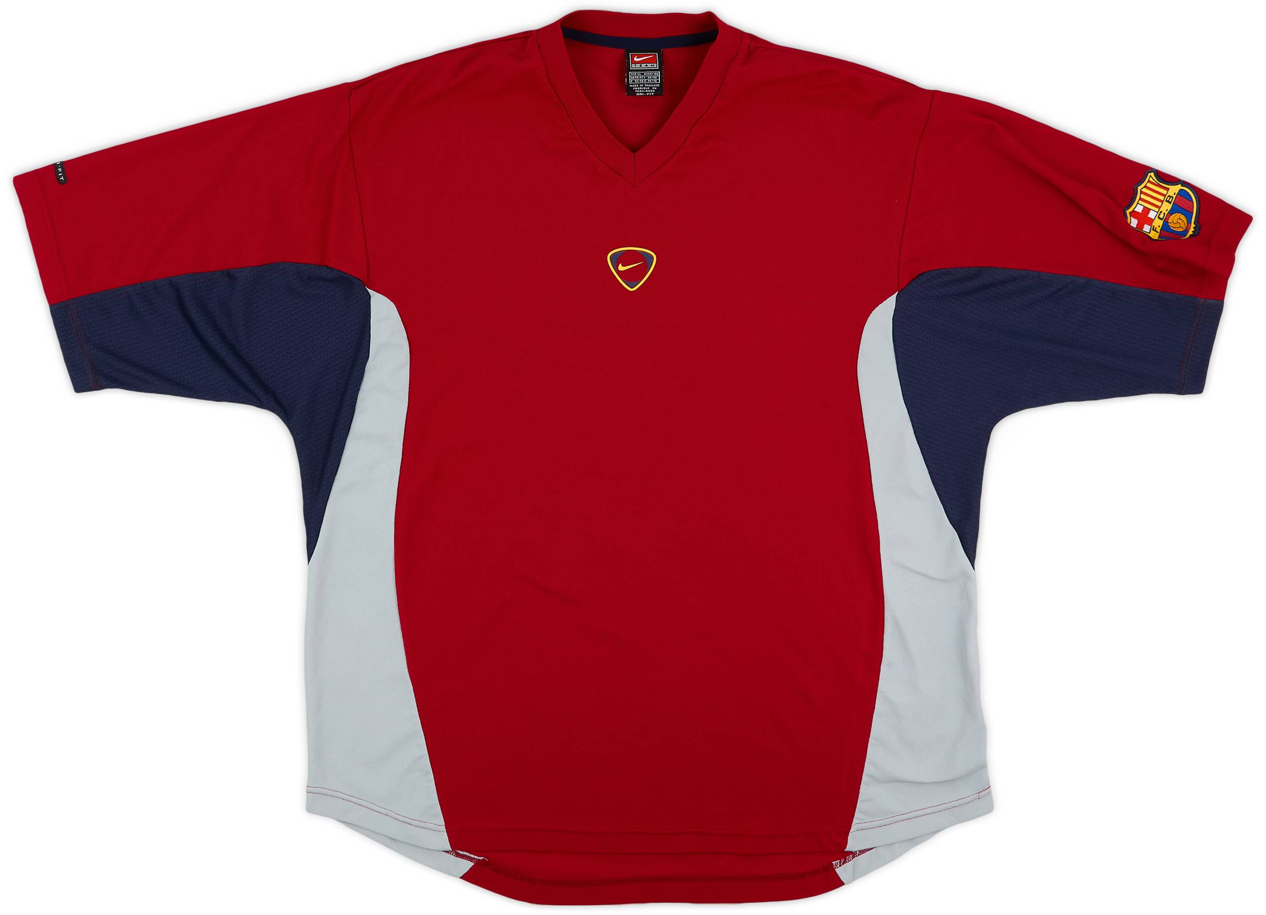 2000-01 Barcelona Nike Training Shirt - 8/10 - (XL)