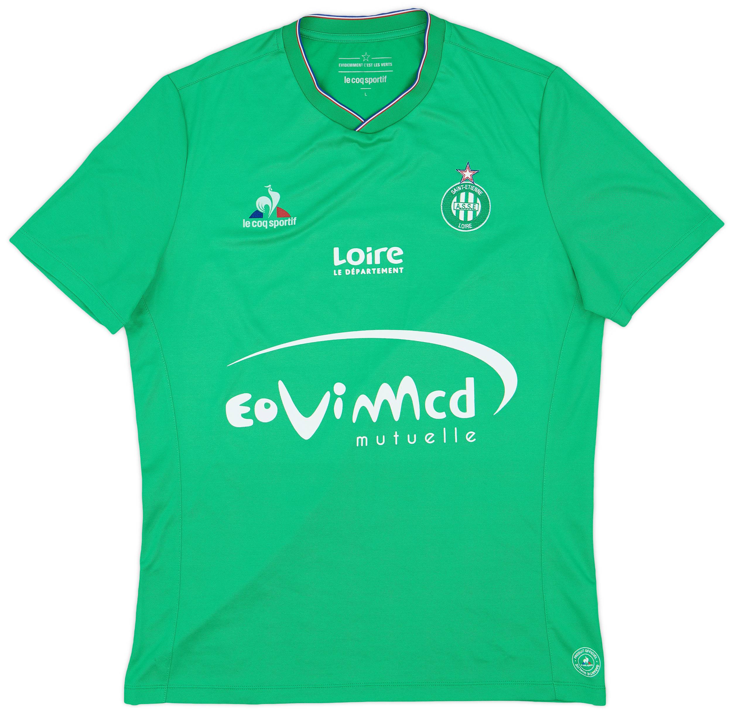 2015-16 Saint Etienne Home Shirt - 9/10 - (L)