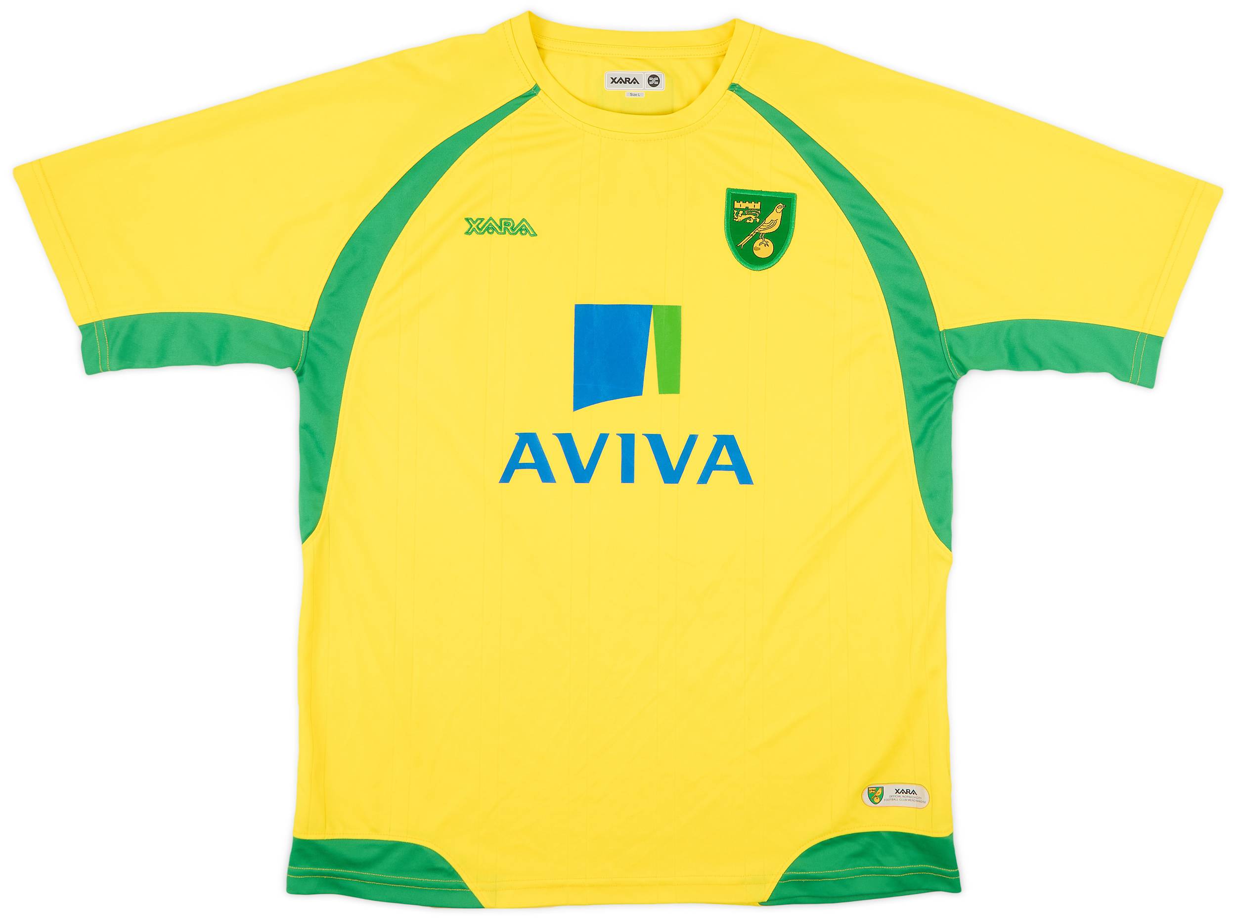 2010-11 Norwich Home Shirt - 7/10 - (L)