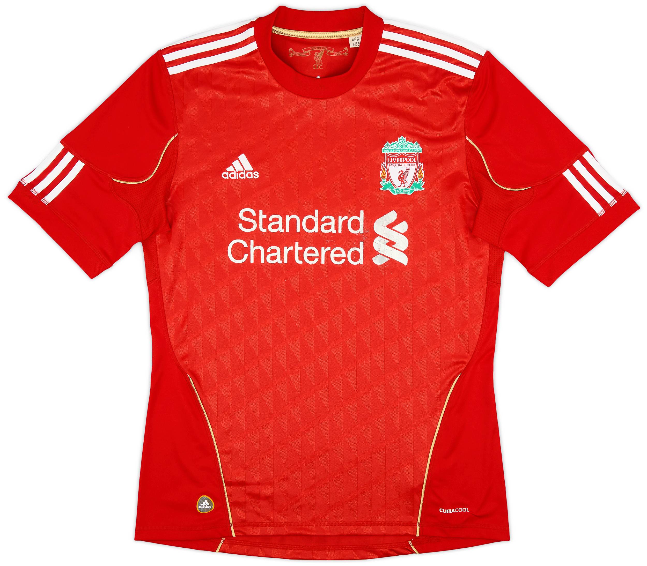 2010-12 Liverpool Home Shirt - 4/10 - (M)