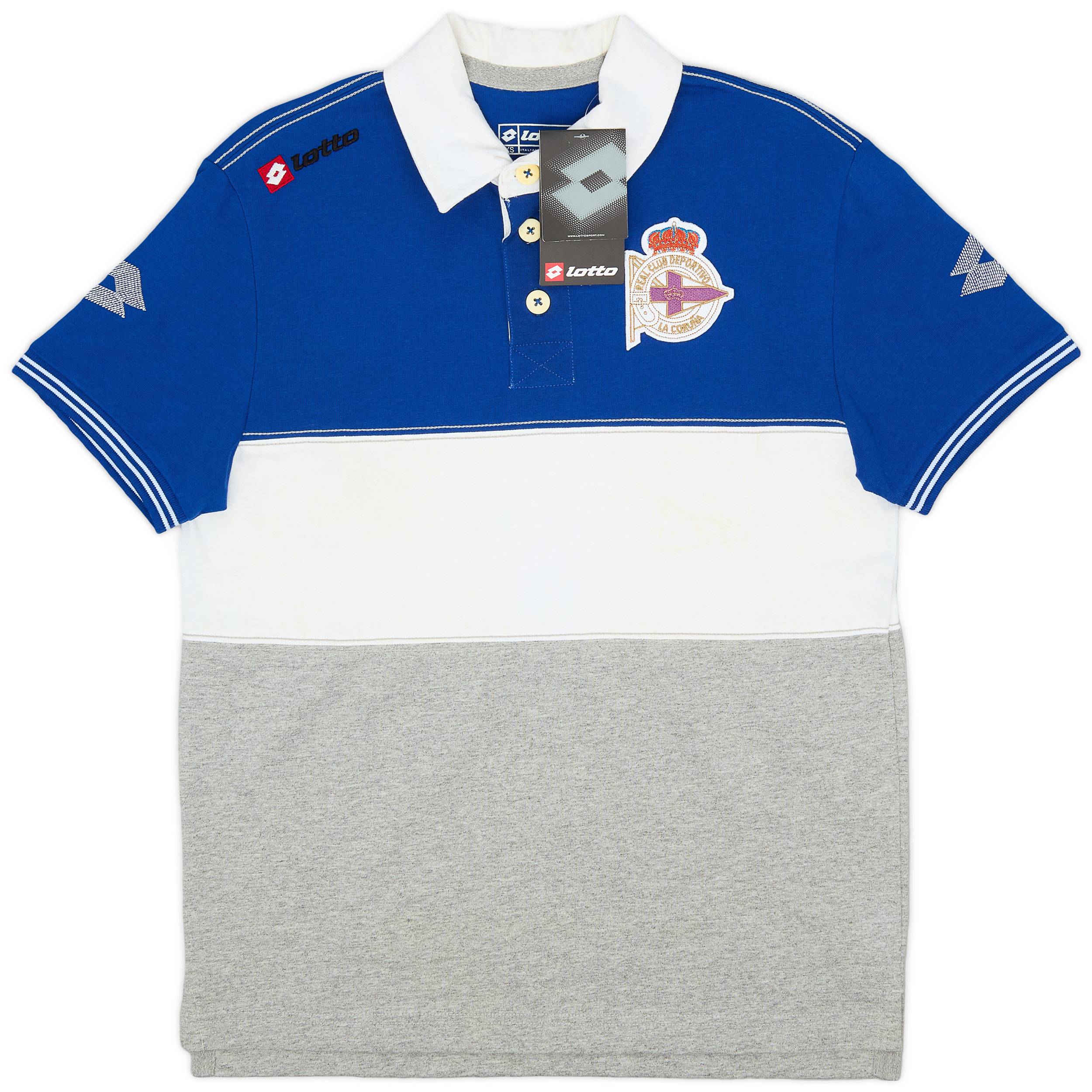 2011-12 Deportivo Lotto Polo T-Shirt (XXS)