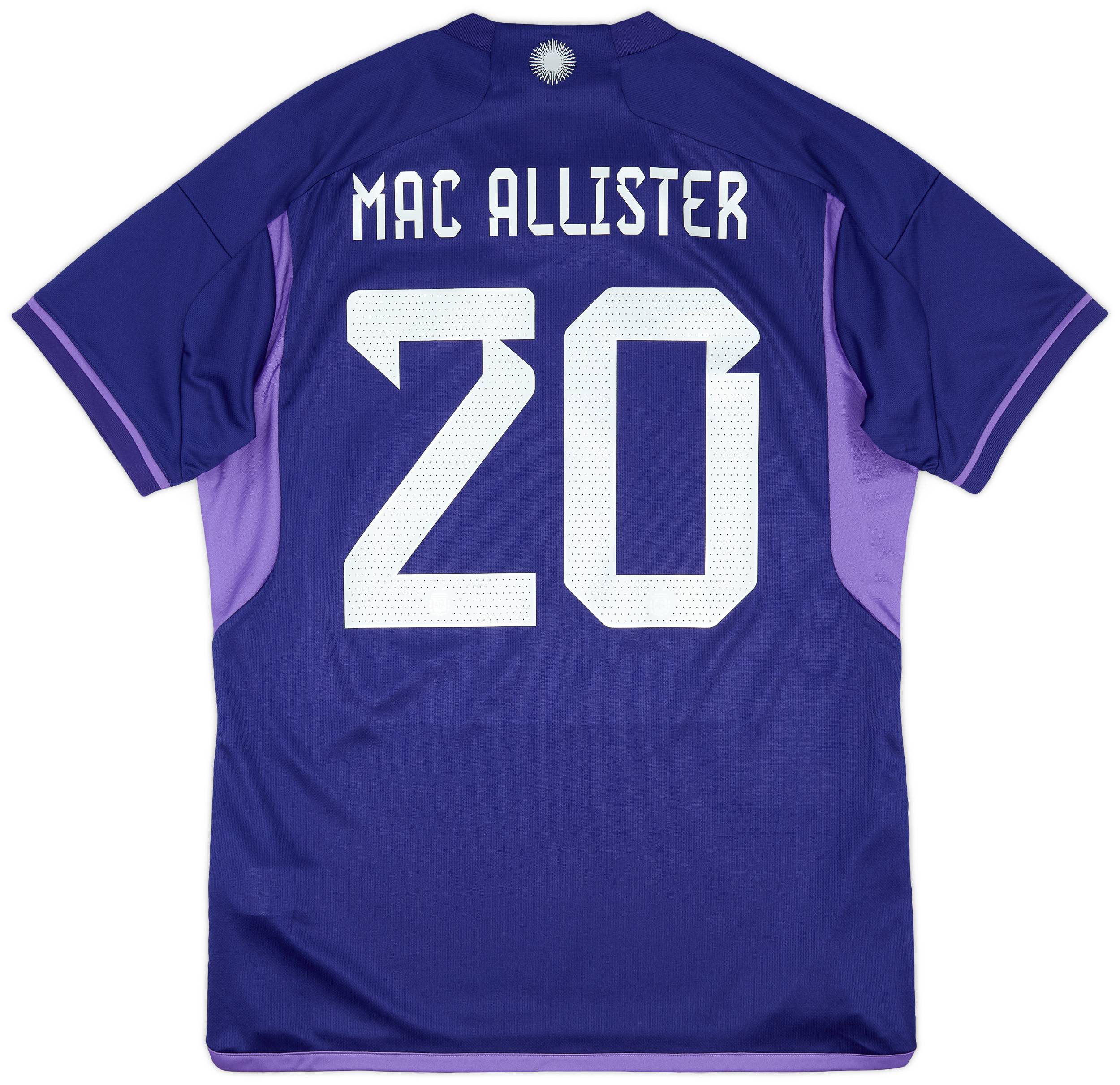 2022-23 Argentina Away 'vs Poland' Shirt Mac Allister #20