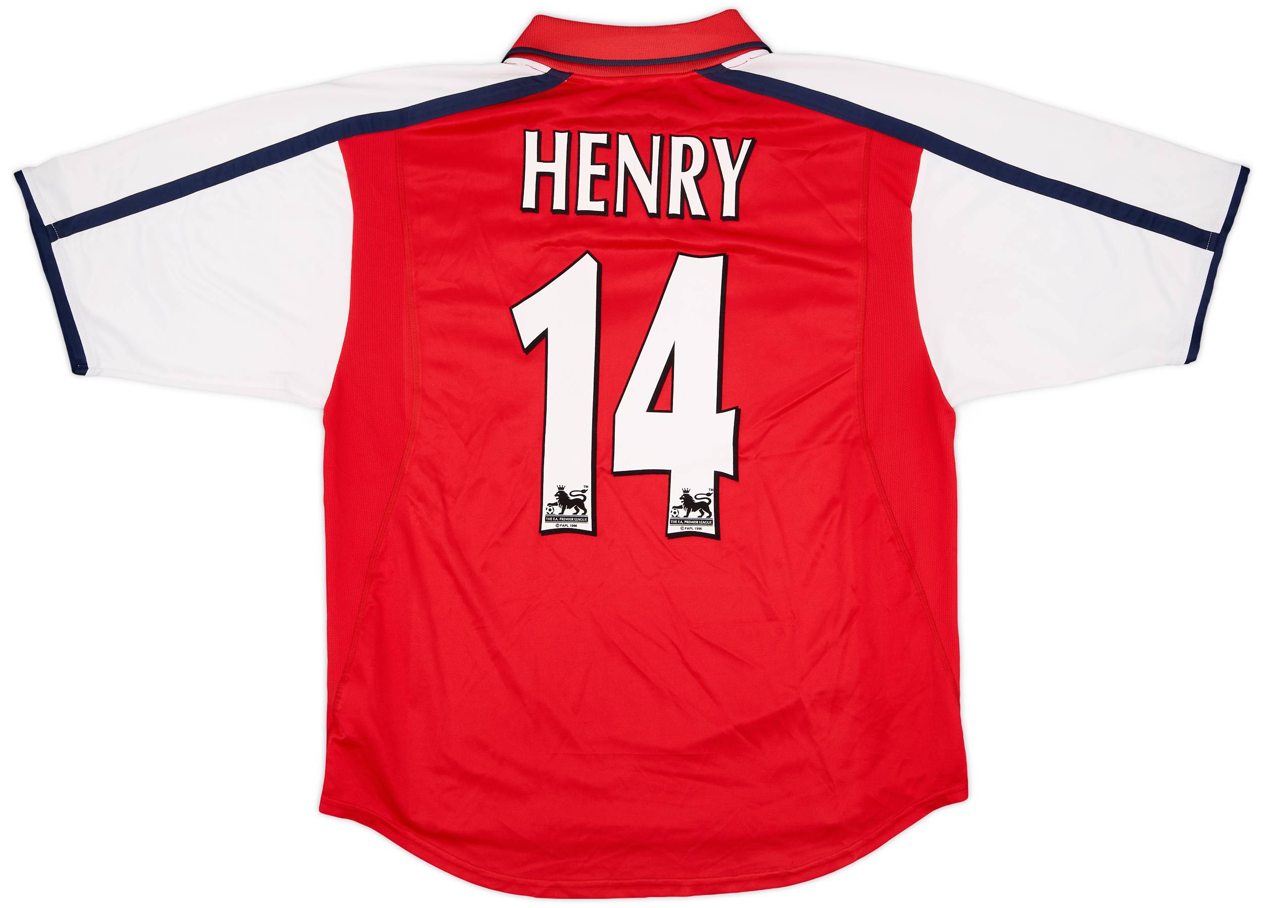 人気アイテムランキング(新品)  2000-02 Arsenal (L) - 6/10 - #14 Henry Shirt Home ウェア