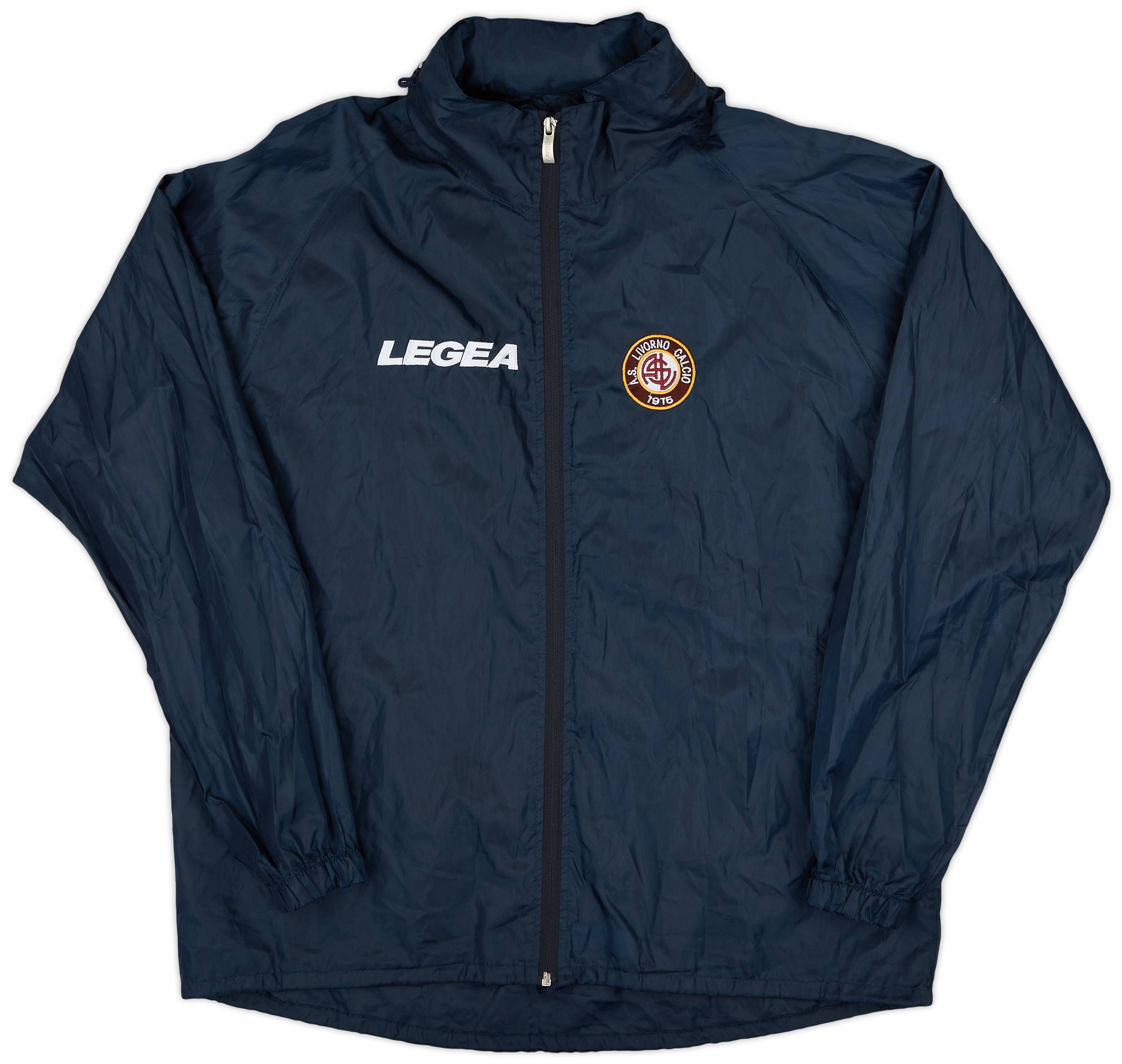 2008-09 Livorno Legea Hooded Rain Jacket - 9/10 - (L)