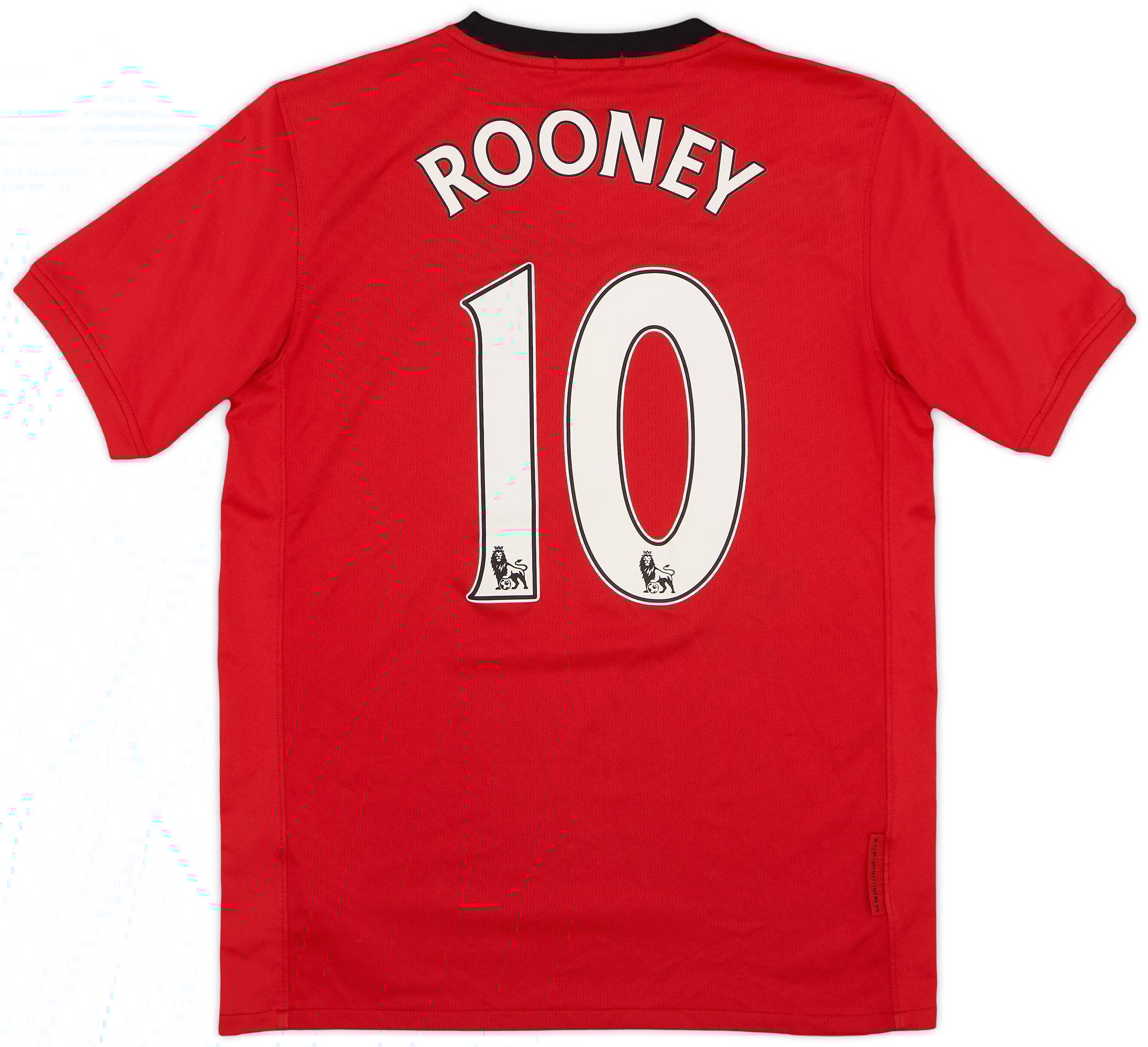 2009-10 Manchester United Home Shirt Rooney #10 - 7/10 - (XL.Boys)