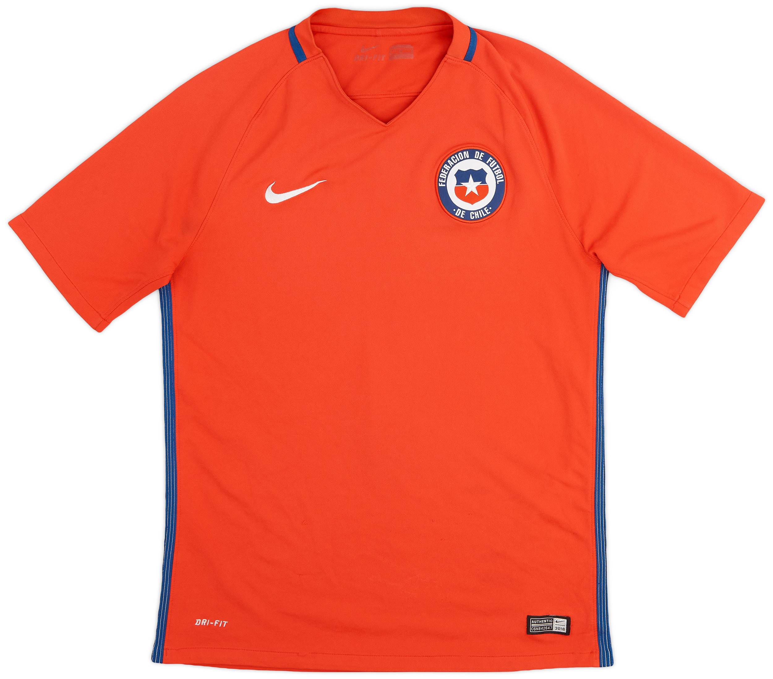 2016 17 Chile Home Shirt 6 10 M