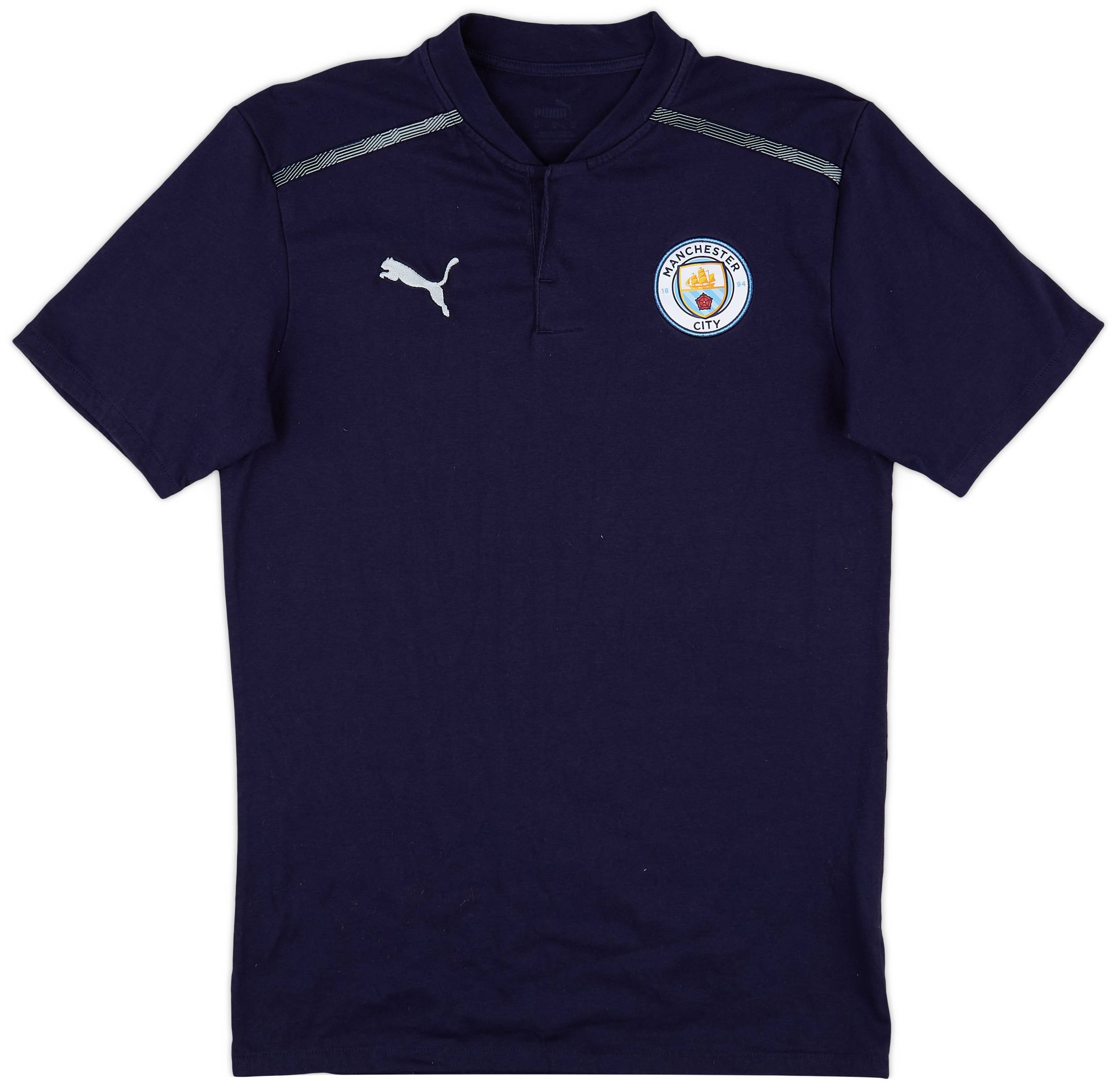 2021-22 Manchester City Puma Polo Shirt - 8/10 - (M)