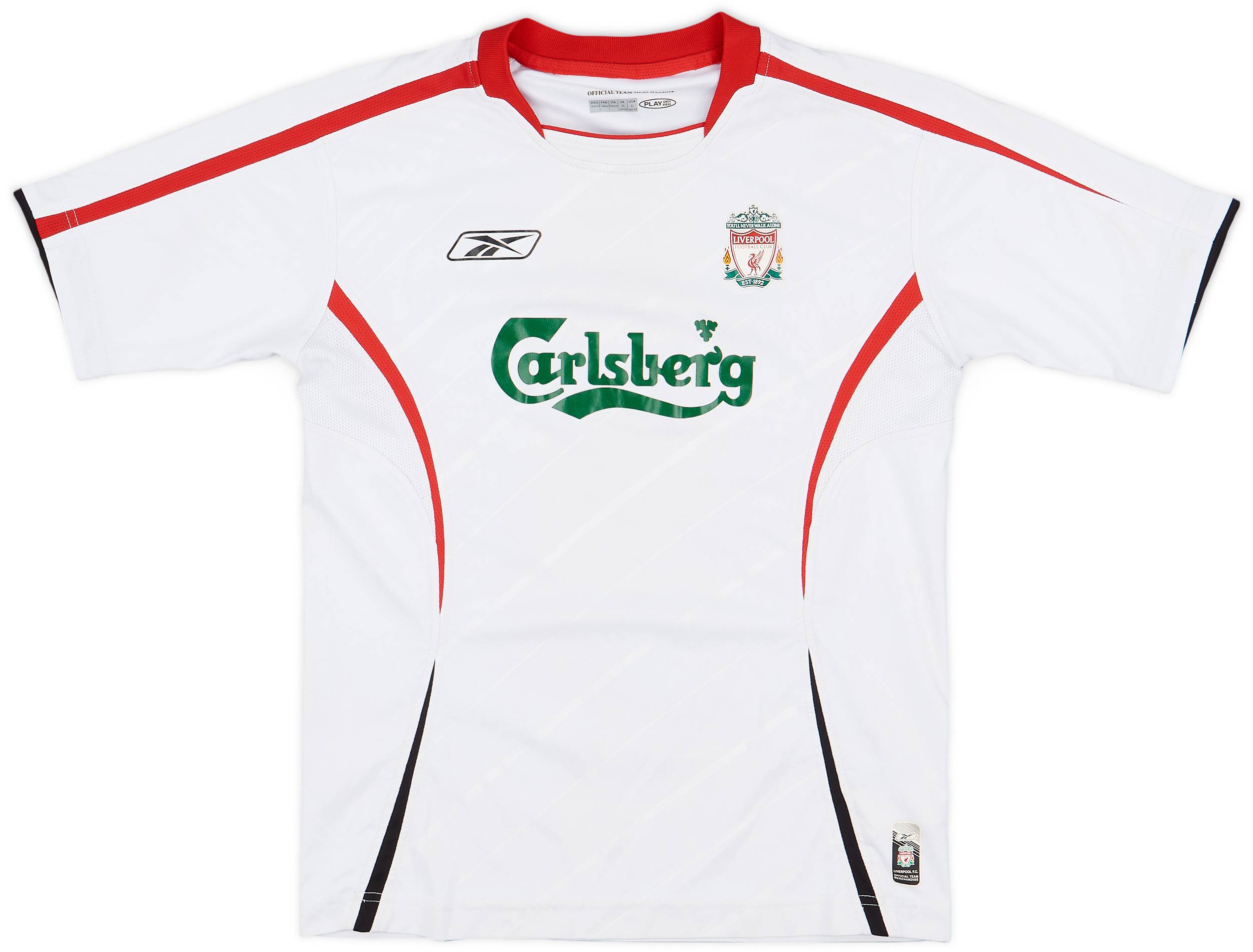 2005-06 Liverpool Away Shirt - 6/10 - (L.Boys)