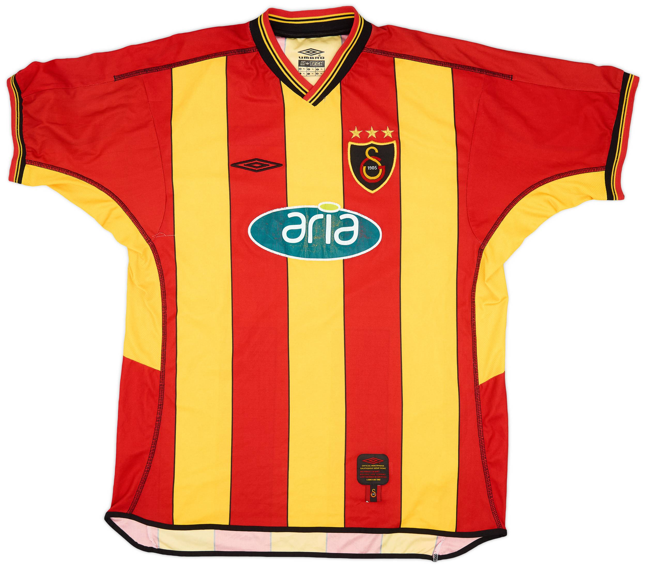 2002-03 Galatasaray Home Shirt - 5/10 - (XL)