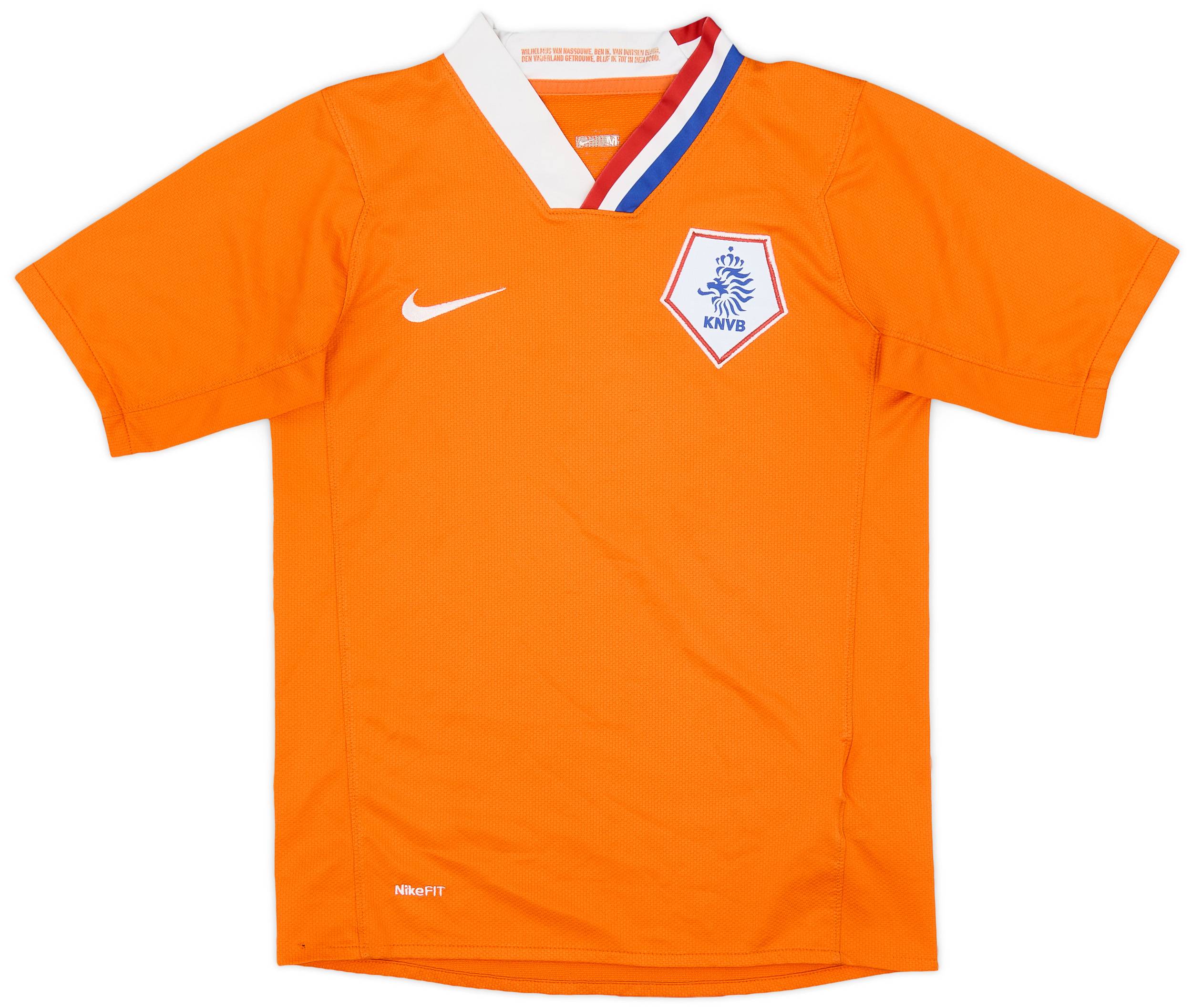 2008-10 Netherlands Home Shirt - 7/10 - (M.Boys)