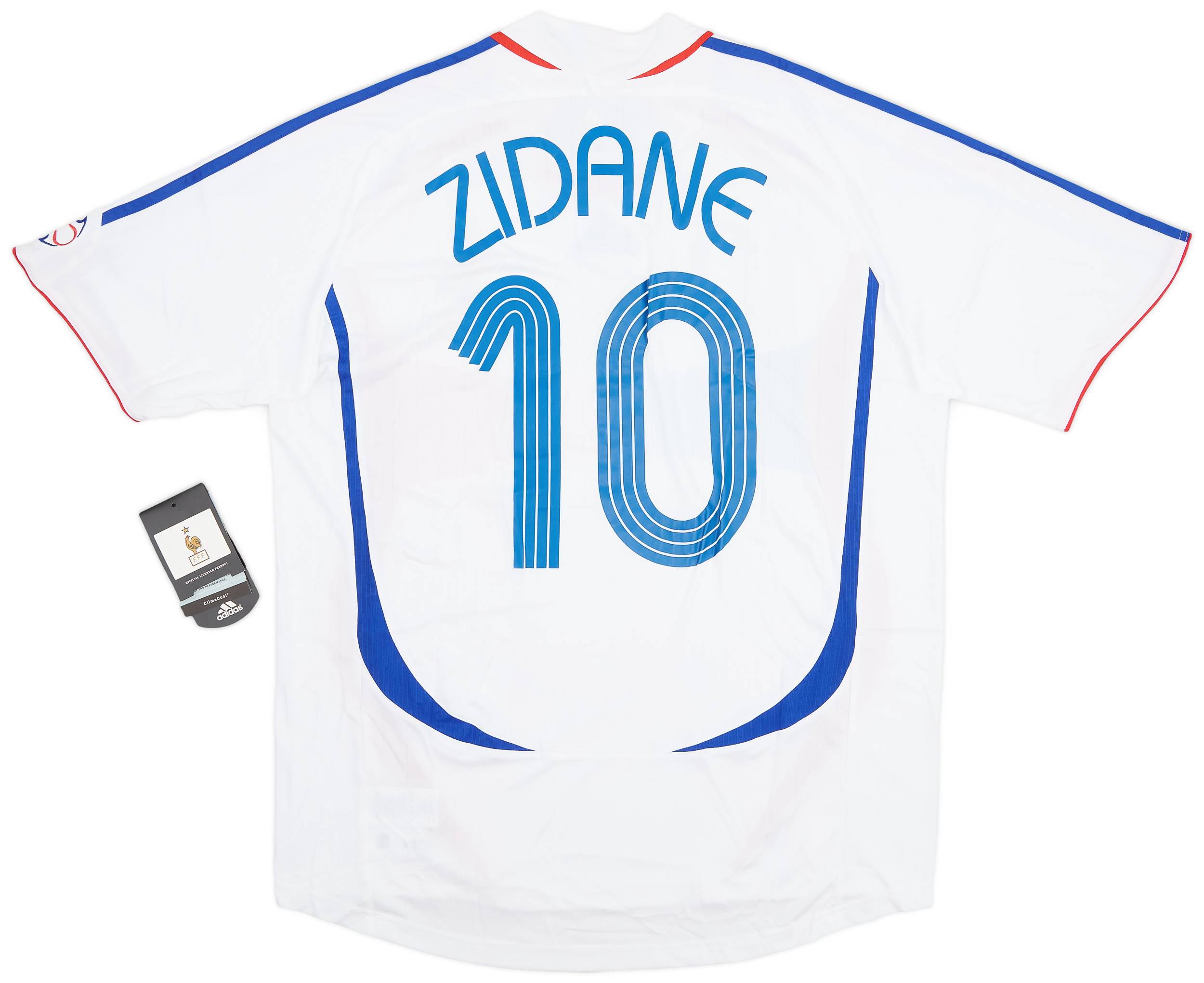 2006 France Away Shirt Zidane #10 (L)