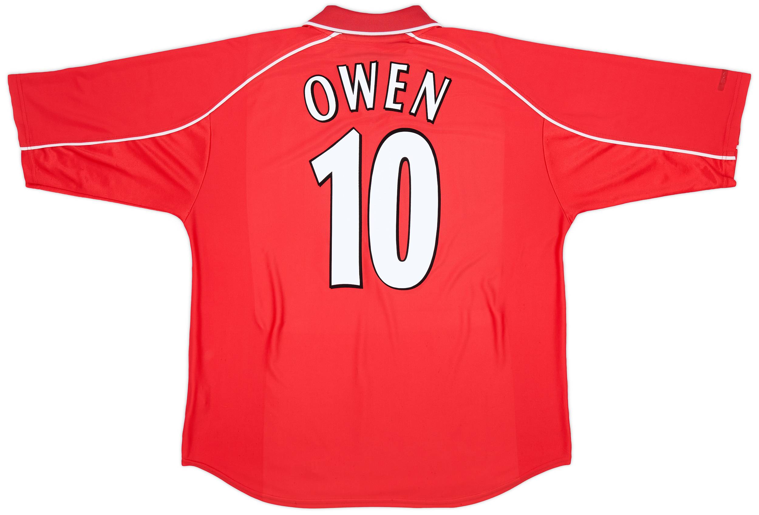 2000-02 Liverpool Home Shirt Owen #10 - 6/10 - (L)