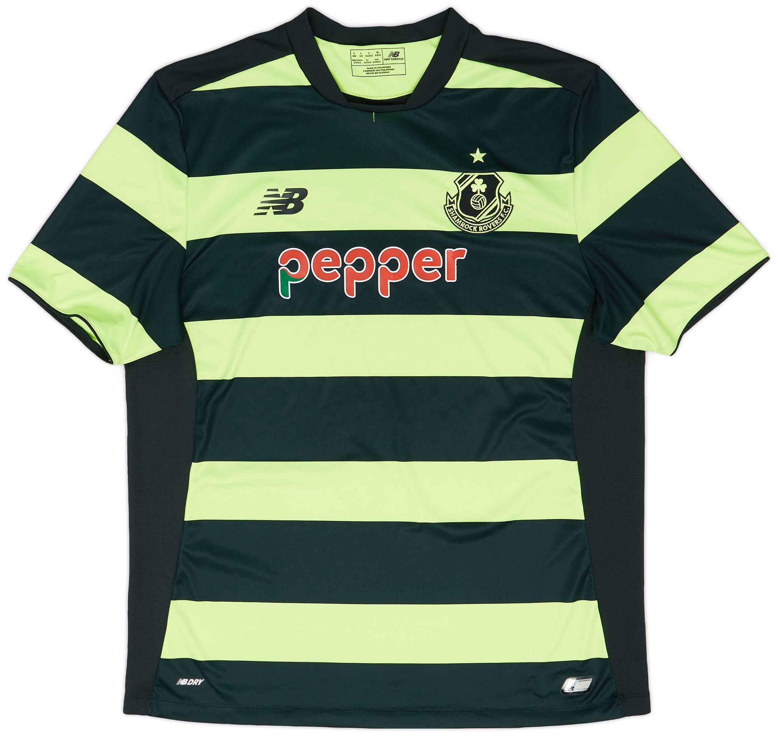 2017-18 Shamrock Rovers Away Shirt - 9/10 - (L)