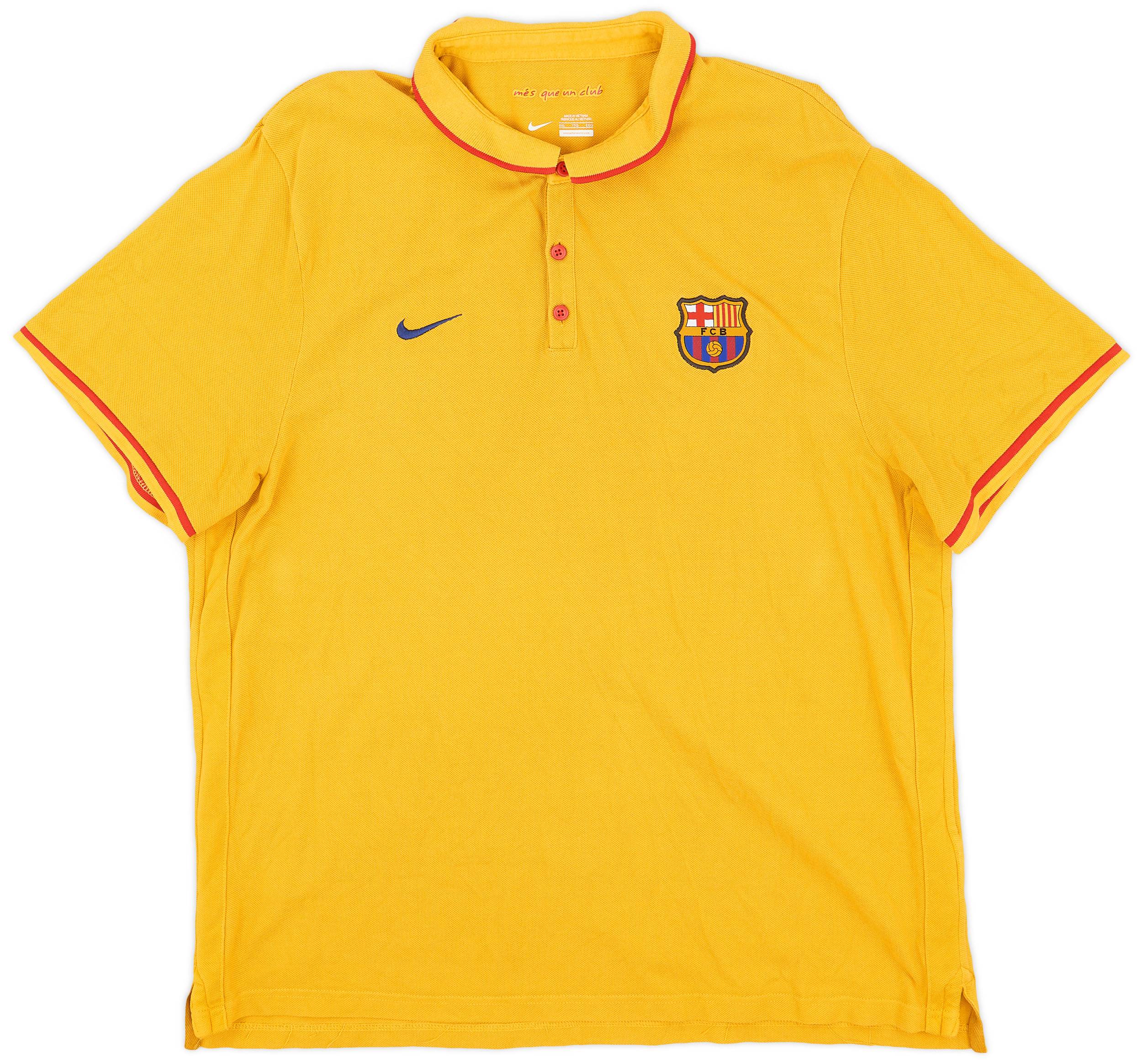 2015-16 Barcelona Nike Polo Shirt - 7/10 - (XXL)