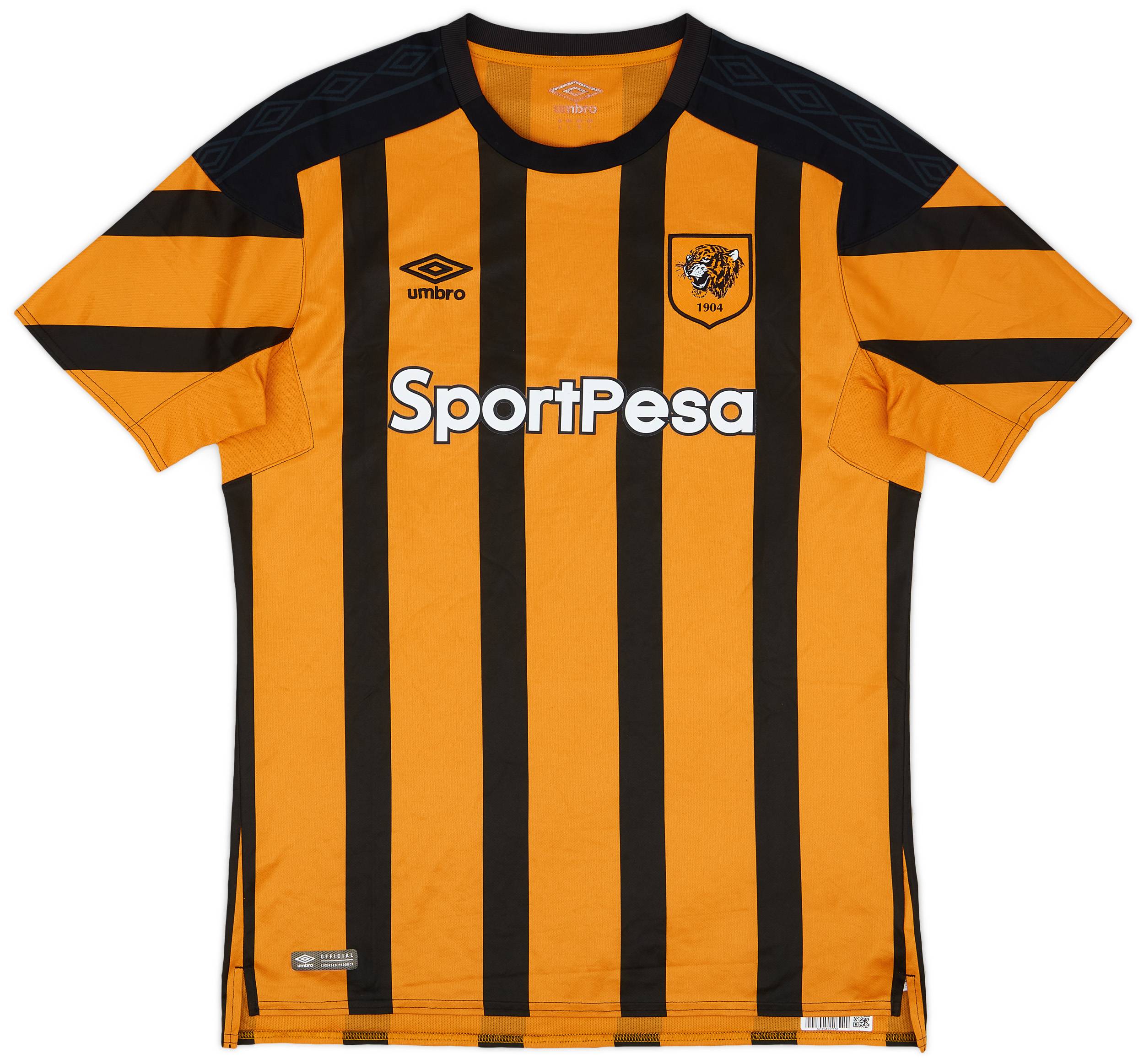 2017-18 Hull City Home Shirt - 8/10 - (L)