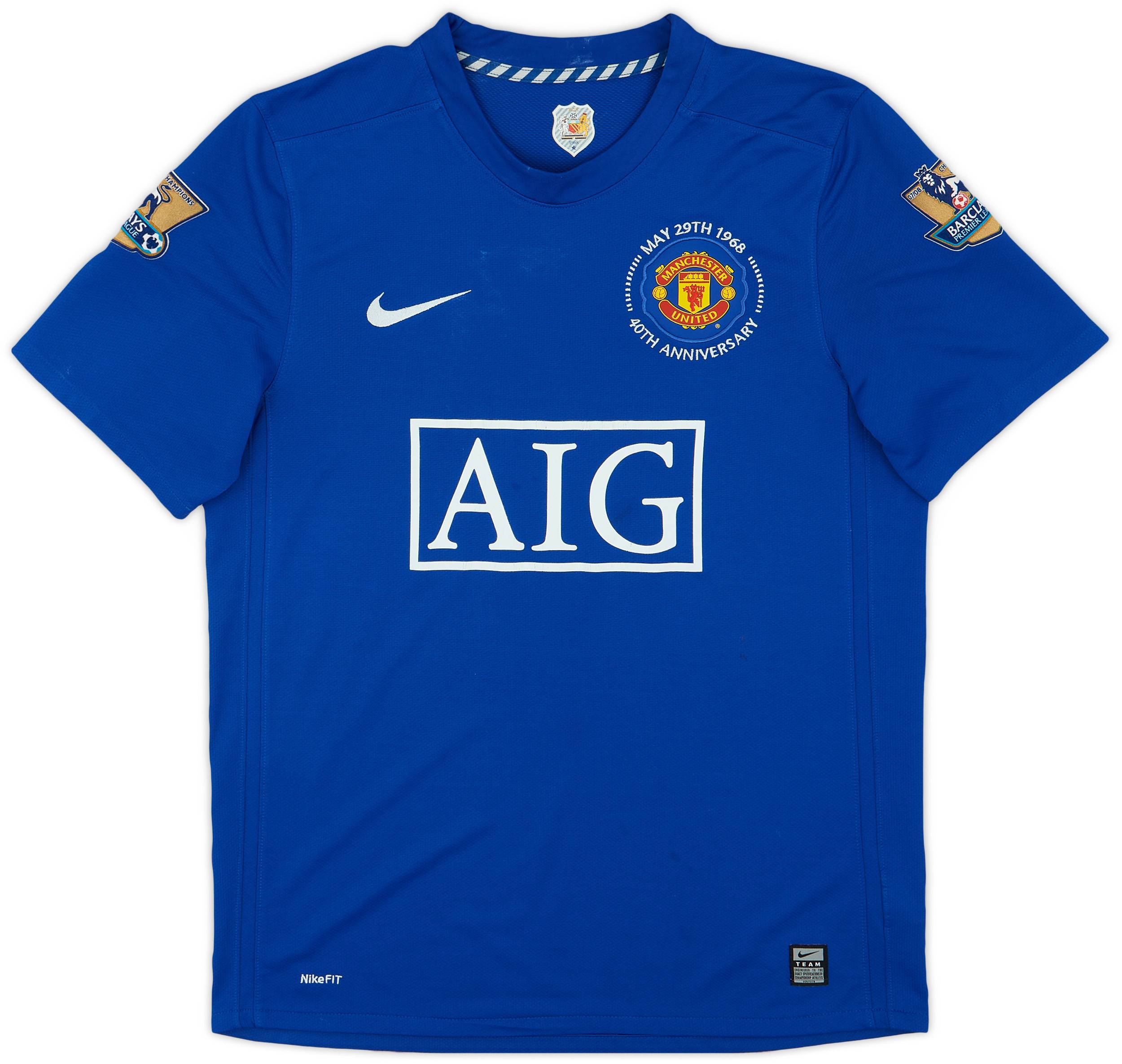 2008-09 Manchester United Third Shirt Anderson #8 - 4/10 - (M)