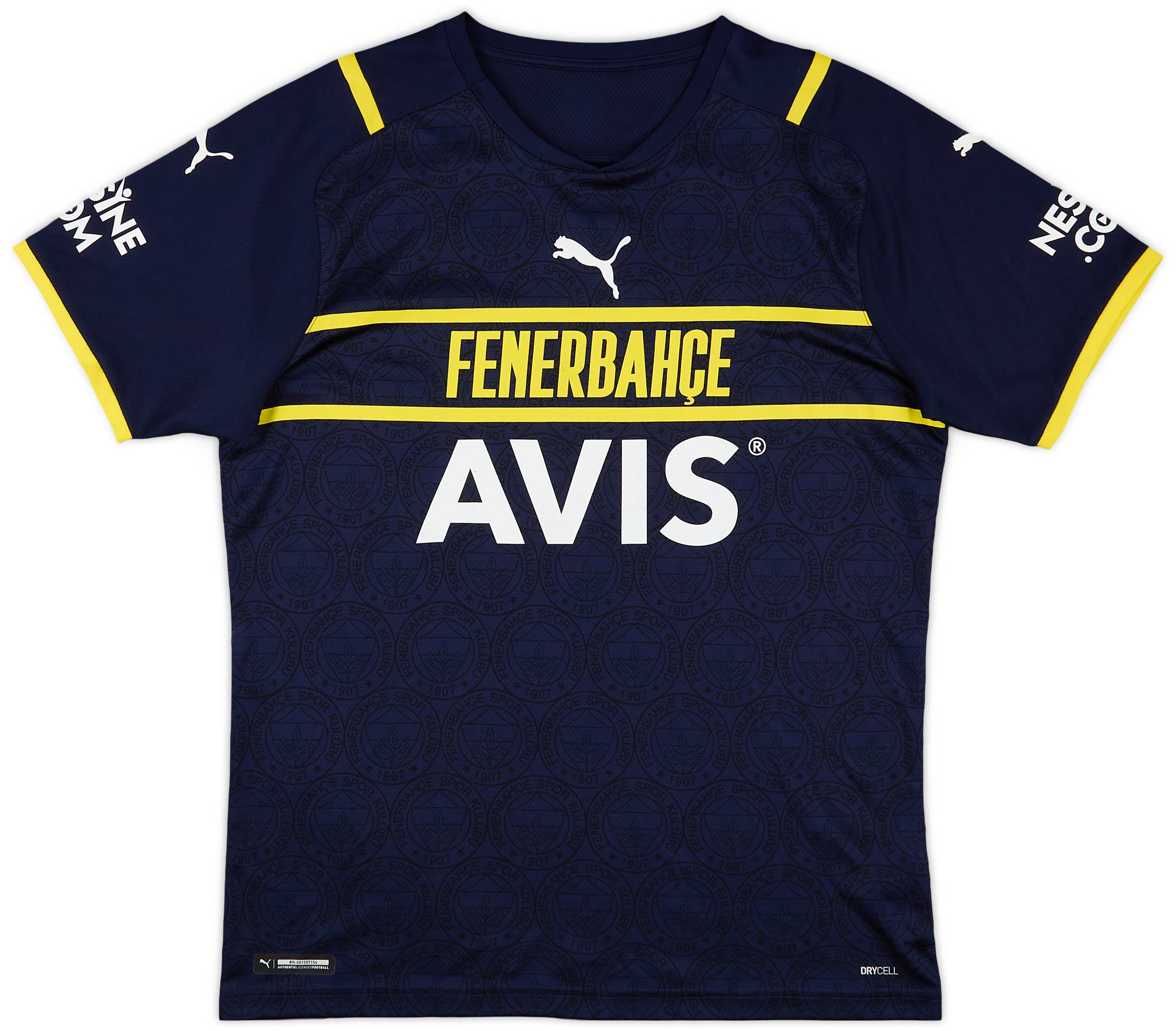 2021-22 Fenerbahce Third Shirt - 9/10 - (M)