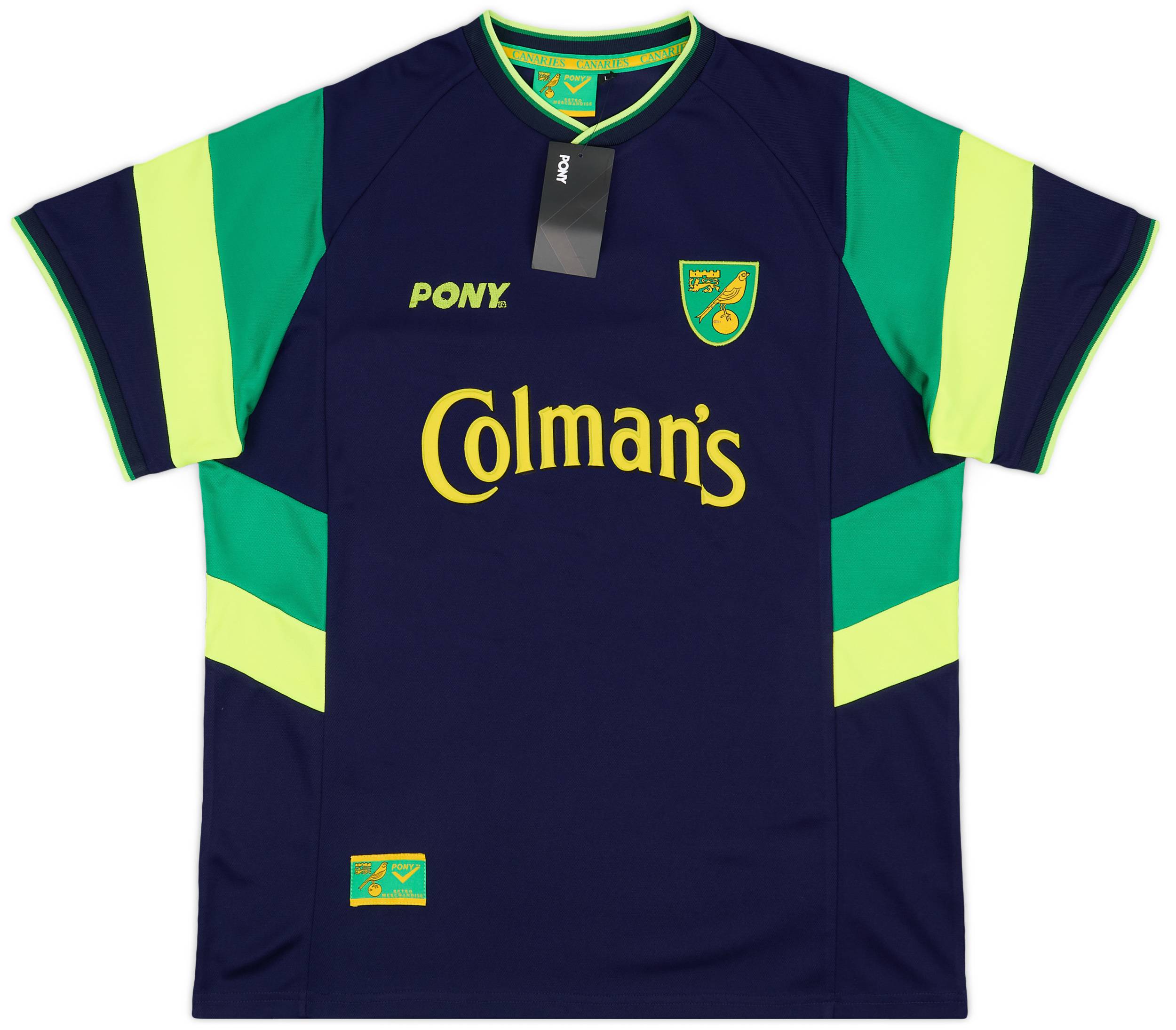 1997-99 Norwich Pony Reissue Third Shirt