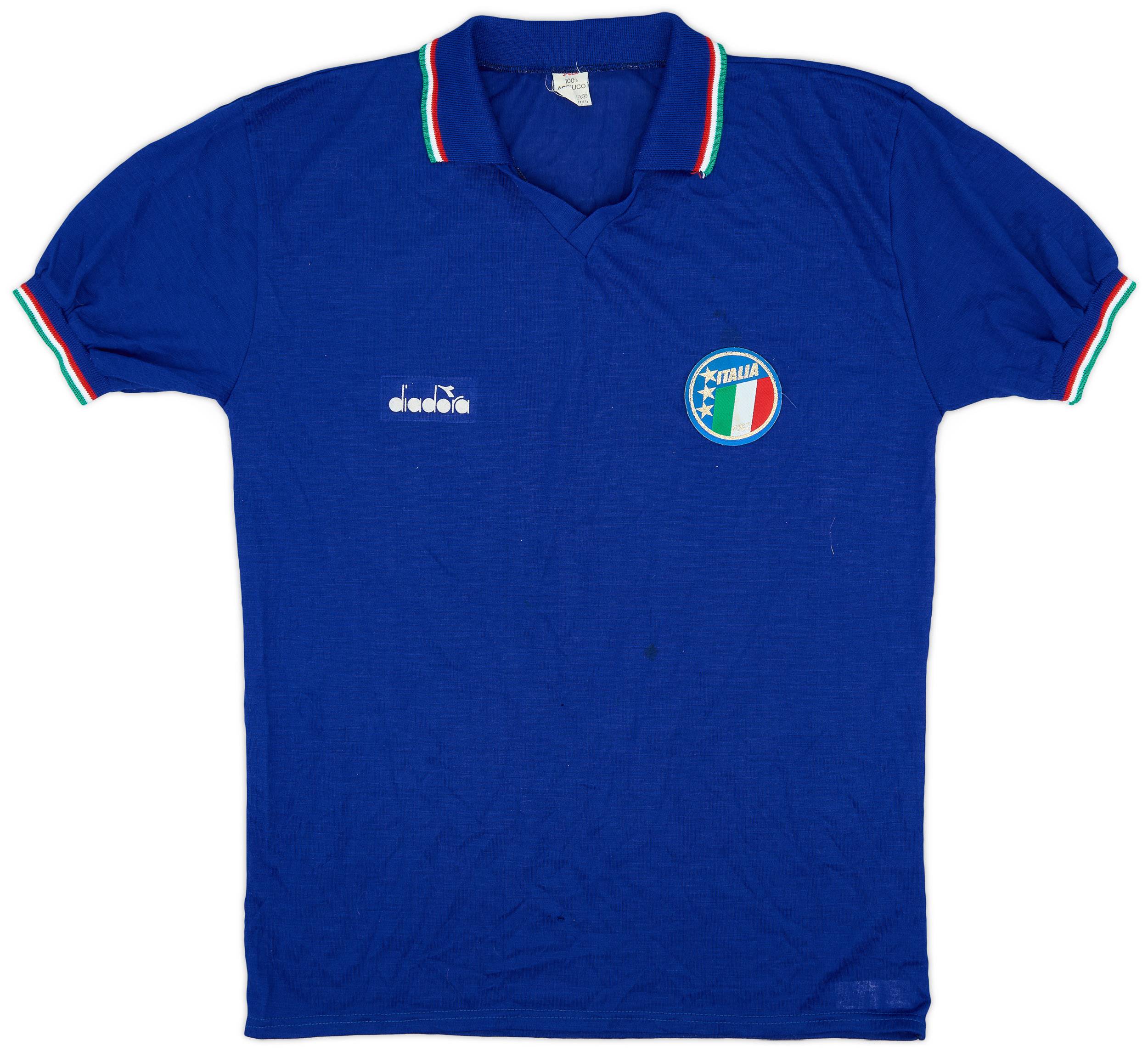 1986-88 Italy Home Shirt - 5/10 - (XL)