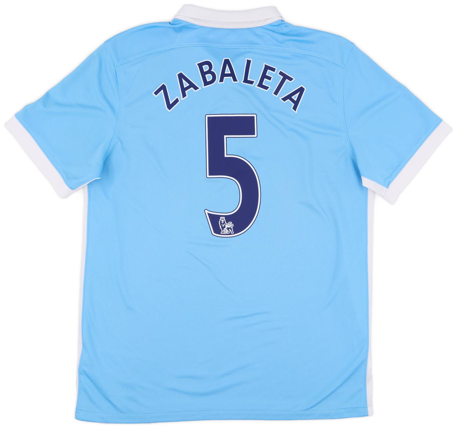 2015-16 Manchester City Home Shirt Zabaleta #5 - 9/10 - (L)