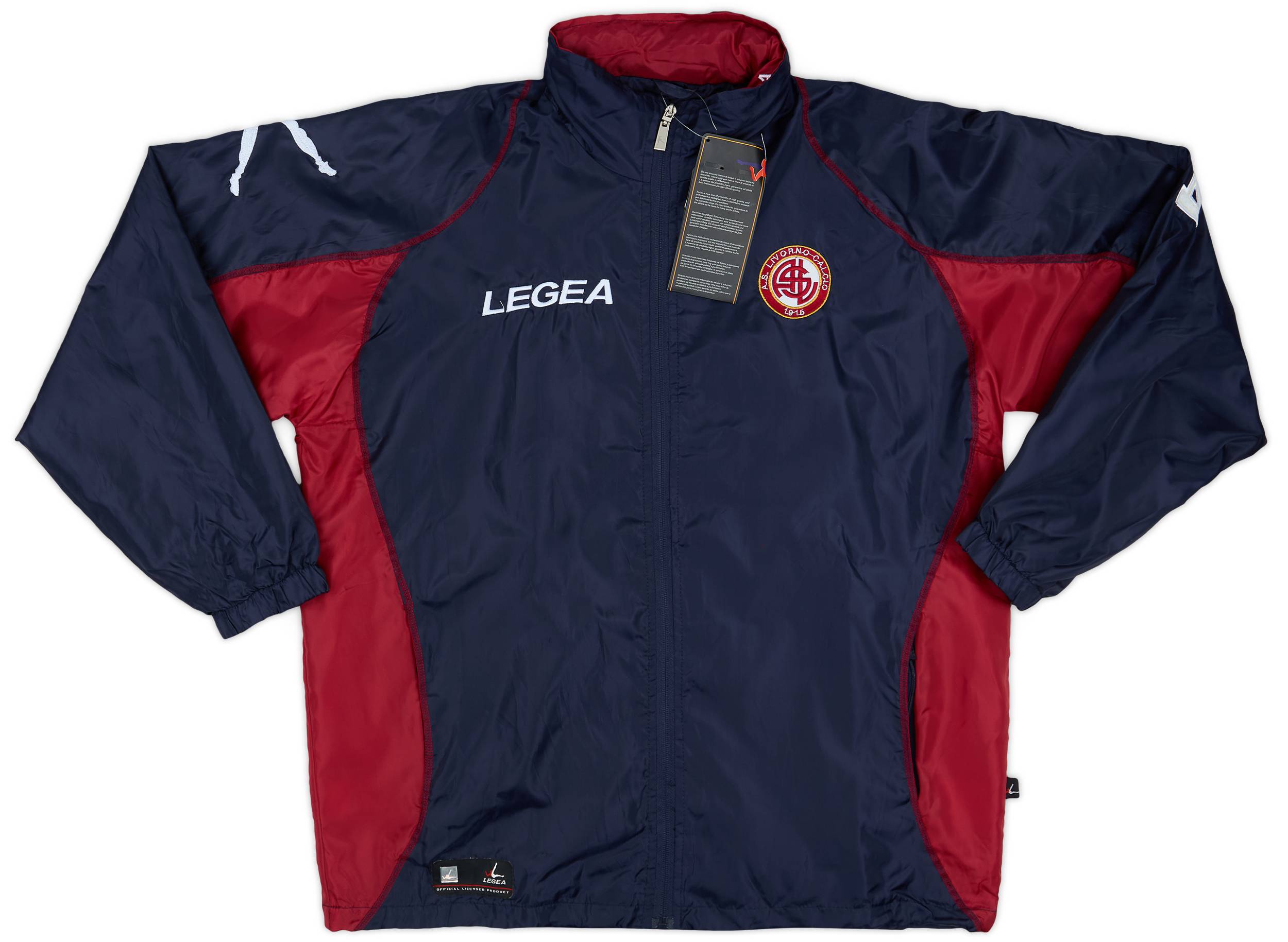 2008-09 Livorno Legea Training Rain Jacket - 7/10 - (M)