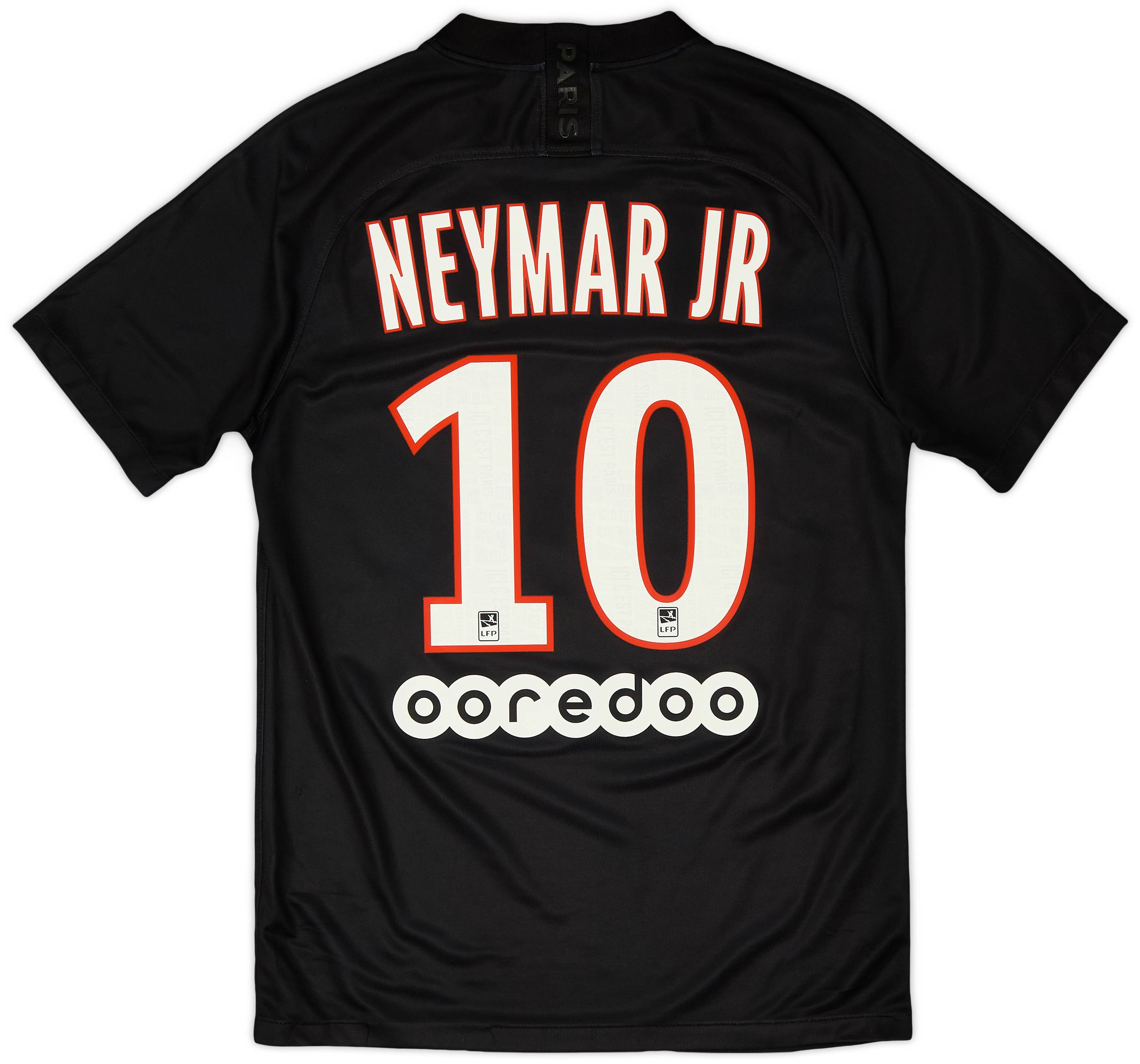 2019-20 Paris Saint-Germain Fourth Shirt NeymarJr #10 - 6/10 - (S)