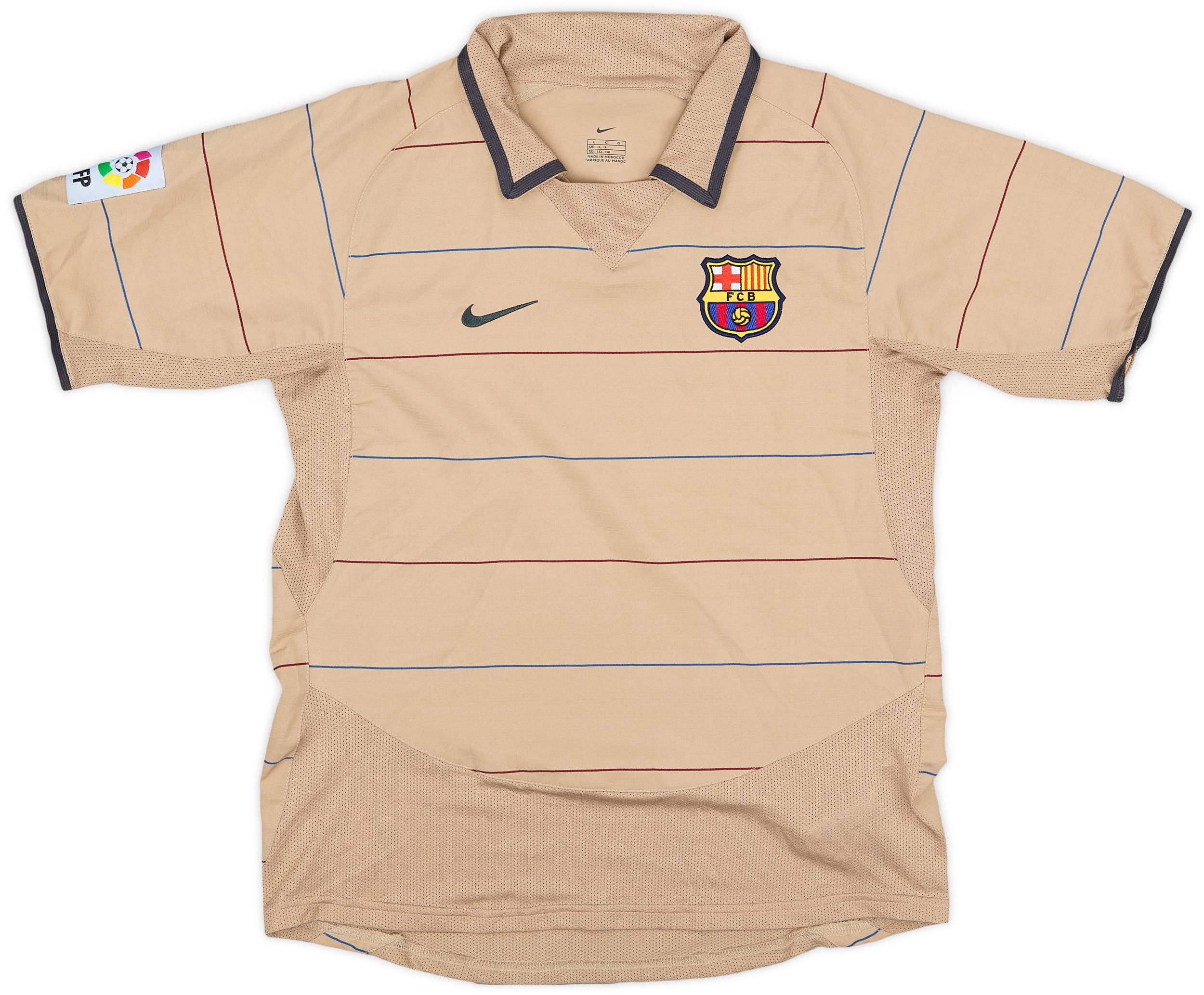 2003-05 Barcelona Away Shirt - 9/10 - (L.Boys)