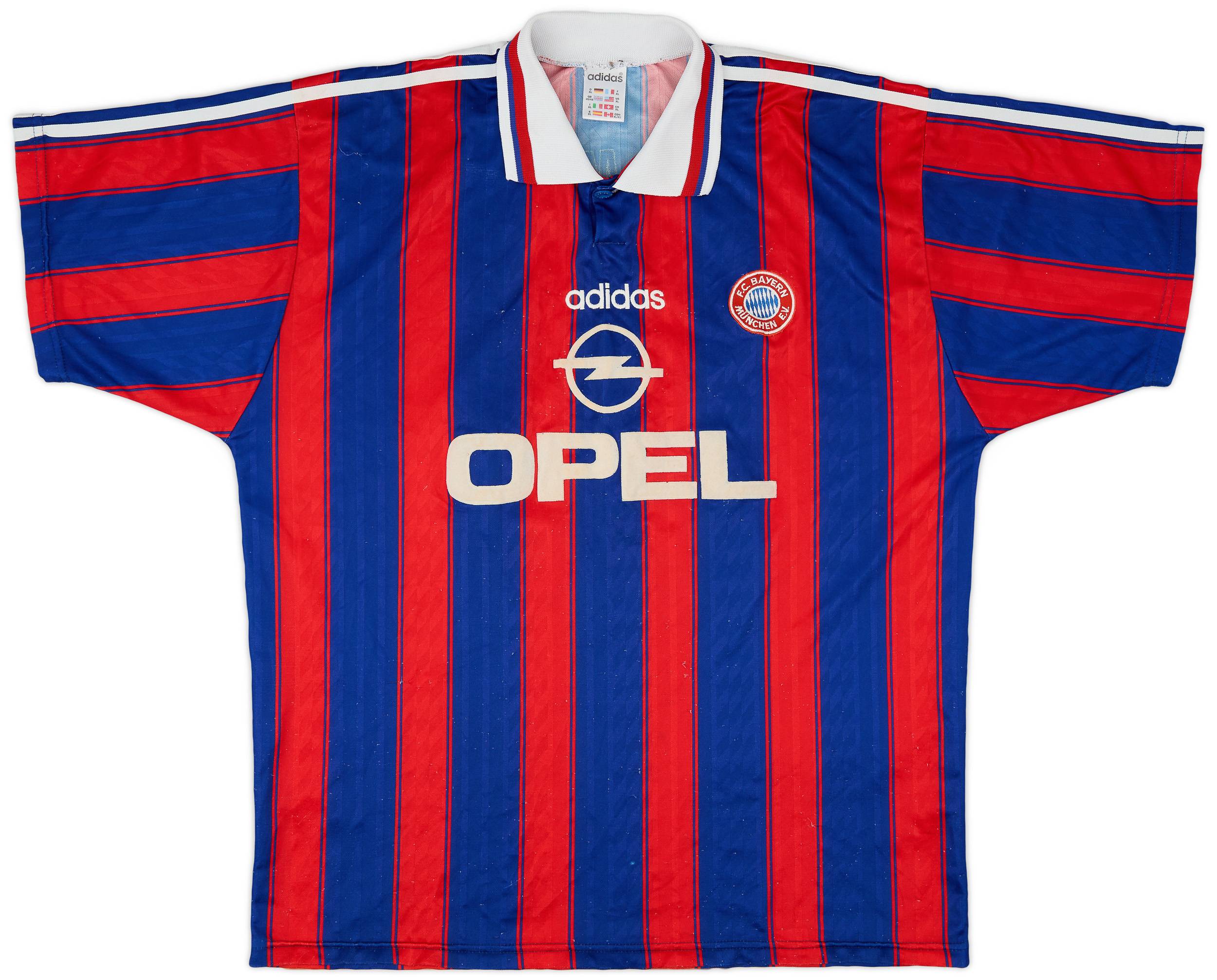 1995-97 Bayern Munich Home Shirt #21 - 5/10 - (XL)
