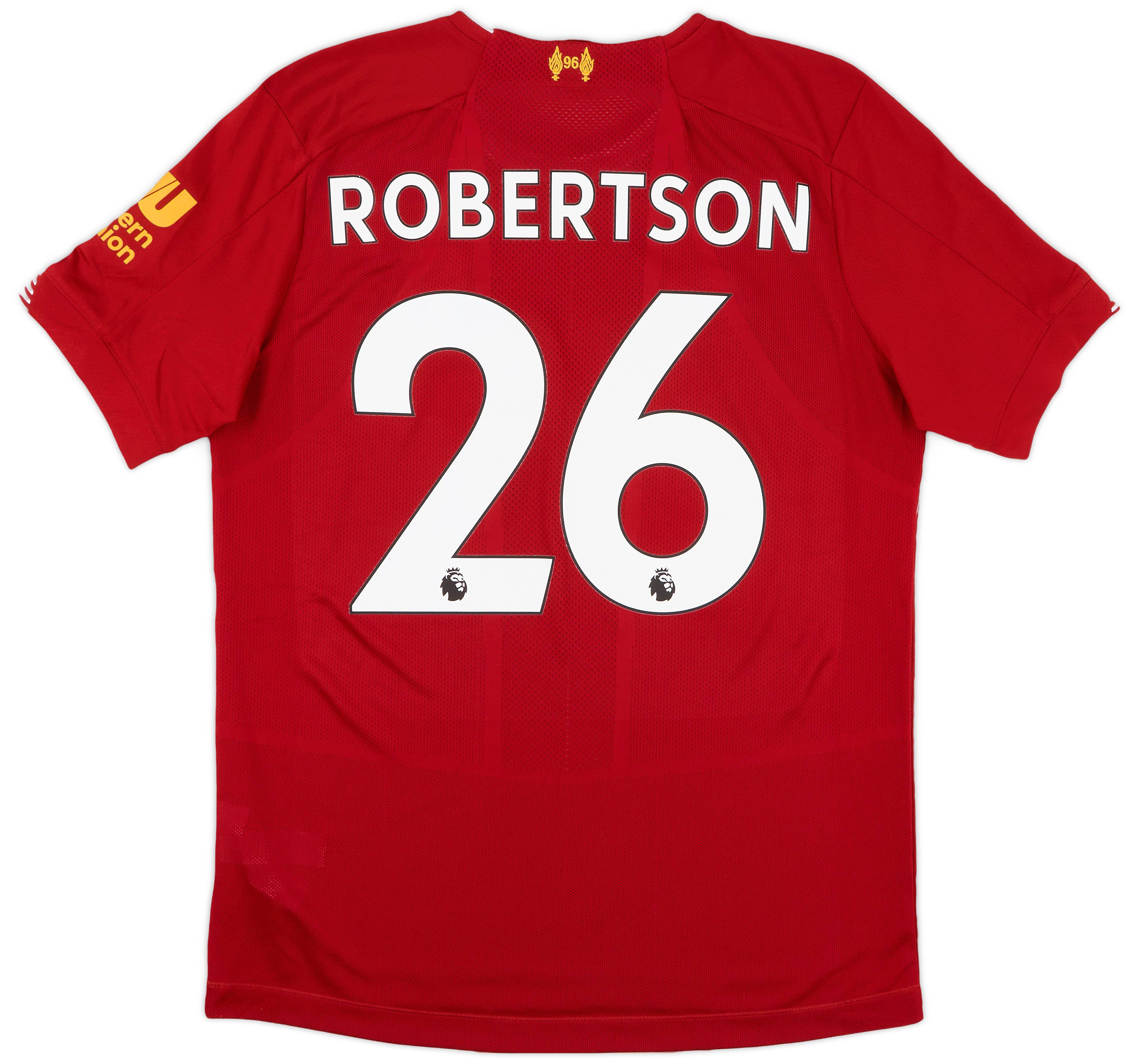 2019-20 Liverpool Home Shirt Robertson #26 - 9/10 - (M)