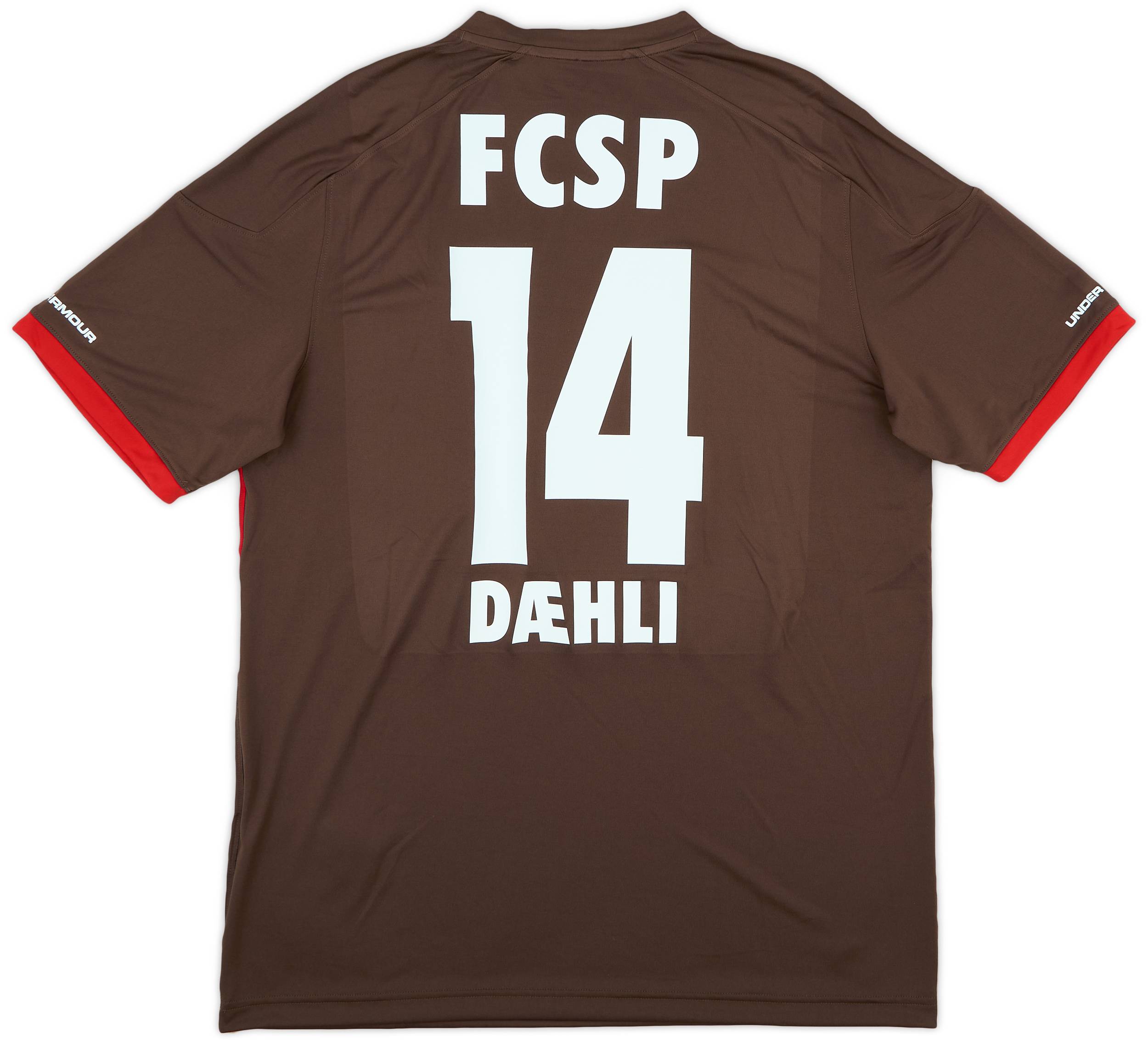 2017-18 St Pauli Home Shirt Daehli #14 (XL)
