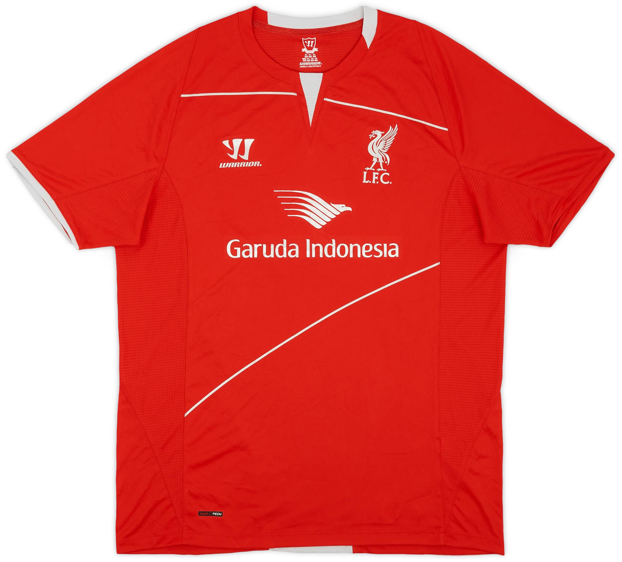2014-15 Liverpool Warrior Training Shirt - 9/10 - (XL)