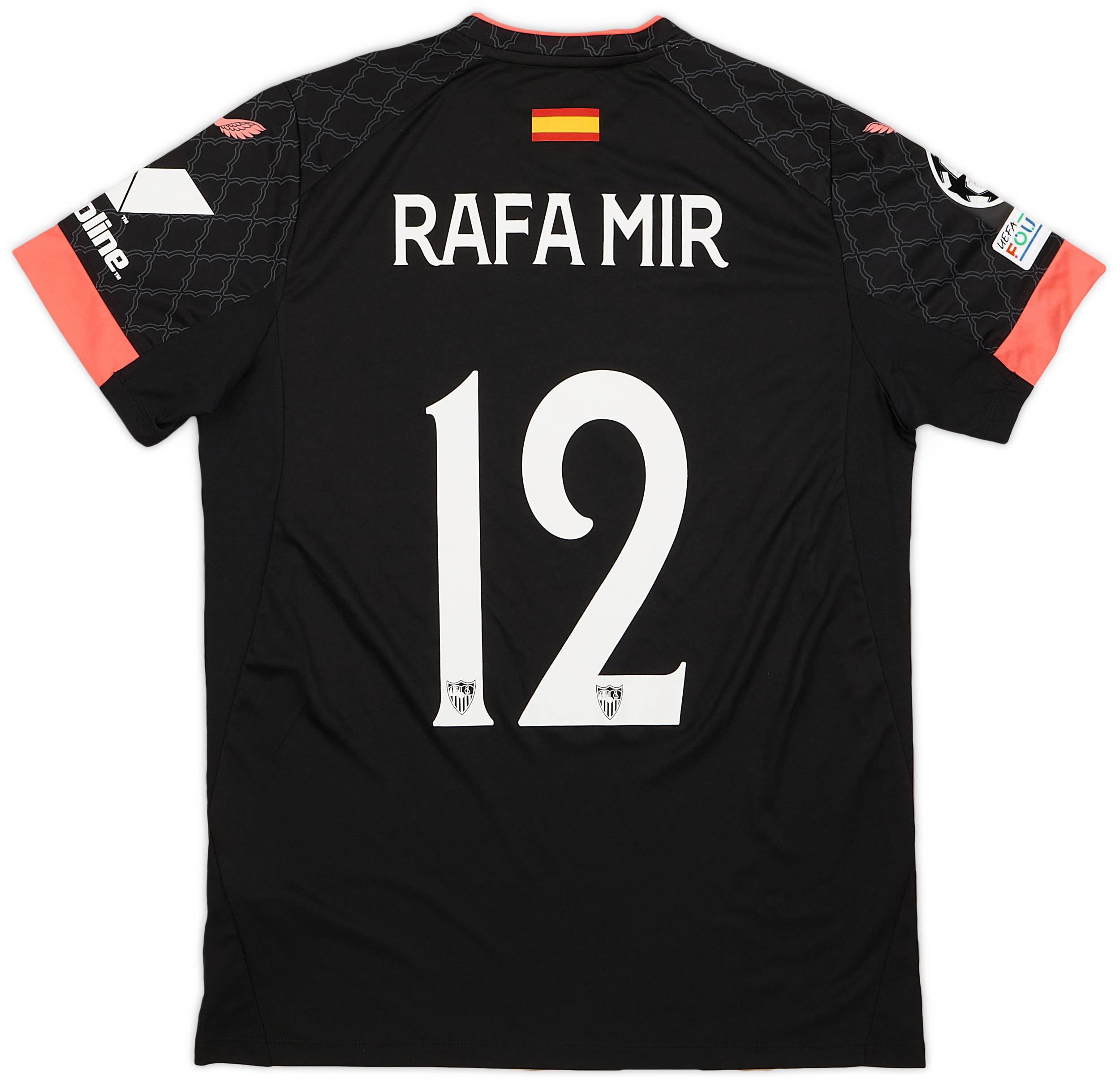 2022-23 Sevilla Match Issue Champions League Third Shirt Rafa Mir #12