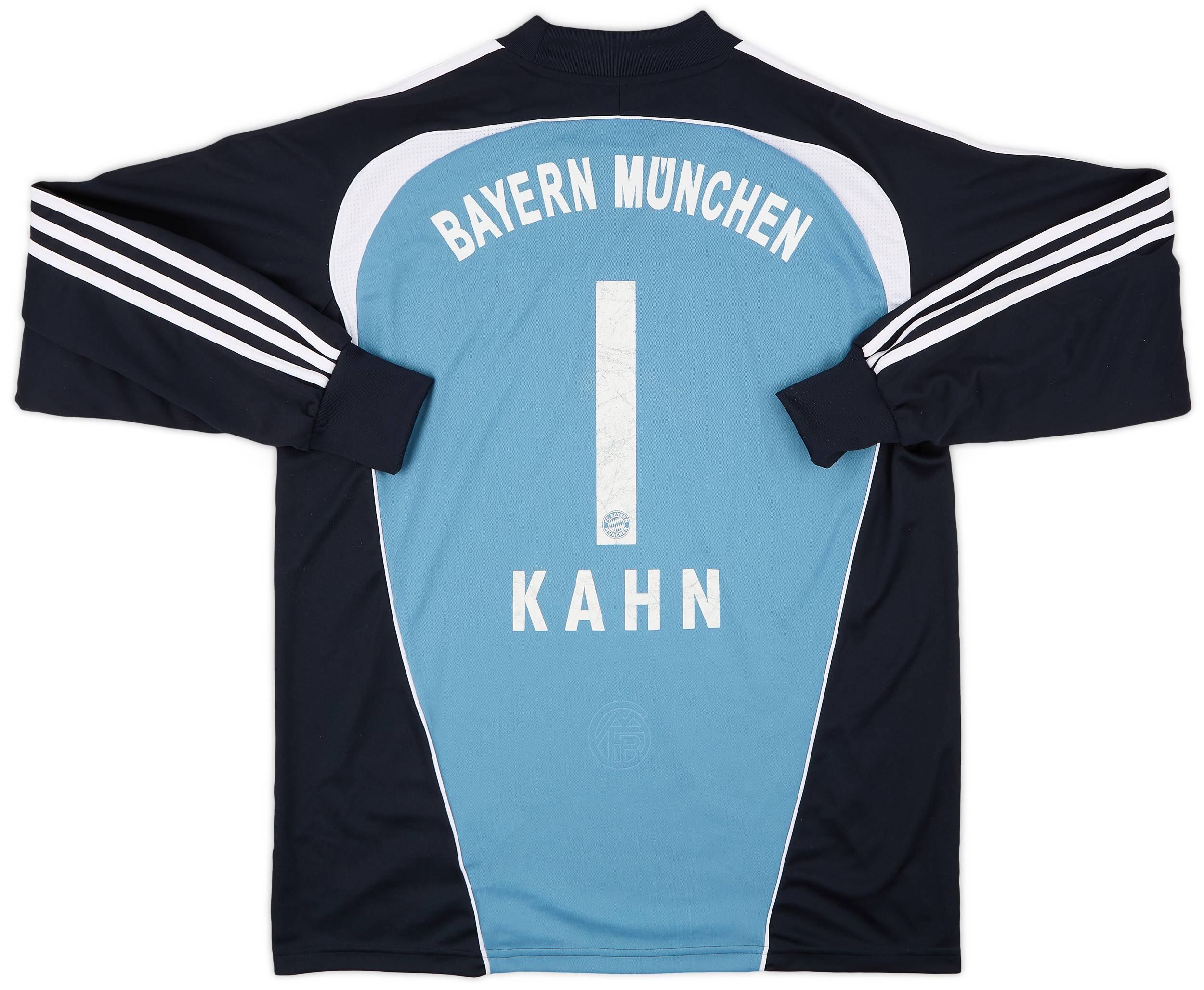 2007-08 Bayern Munich GK Shirt Kahn #1 - 7/10 - (L)
