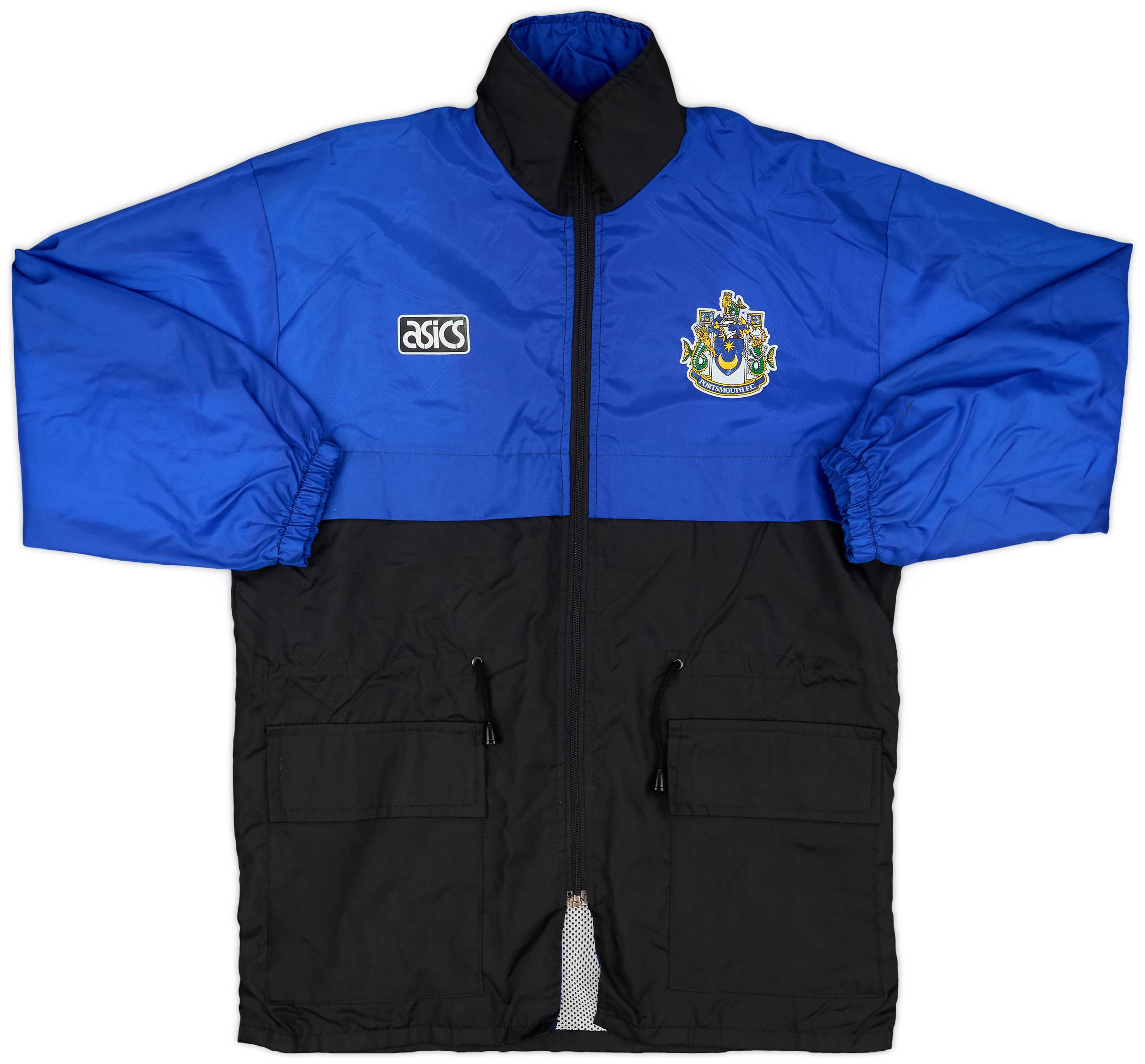 1993-95 Portsmouth Asics Rain Coat - 7/10 - (S)
