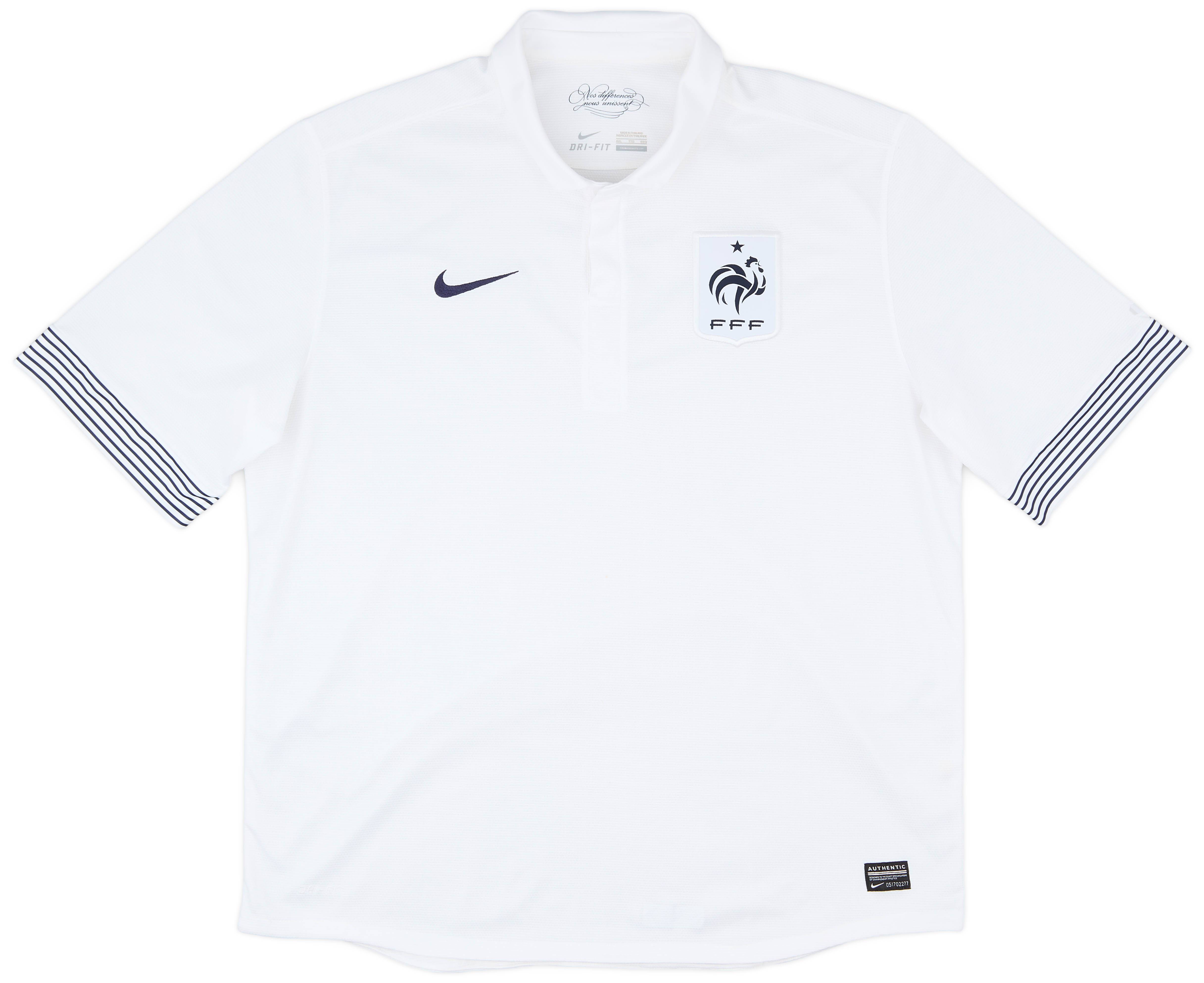 2012-13 France Away Shirt - 7/10 - (XXL)
