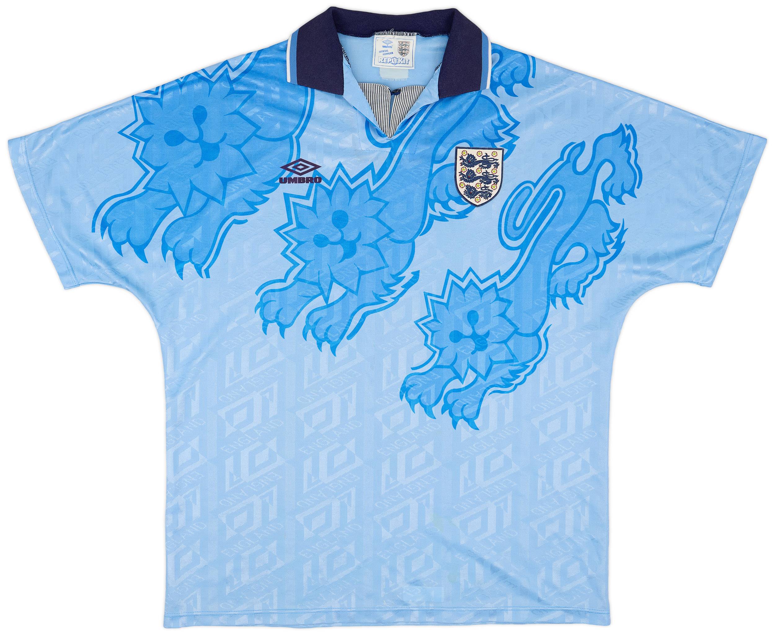1992-93 England Third Shirt - 8/10 - (XXL)