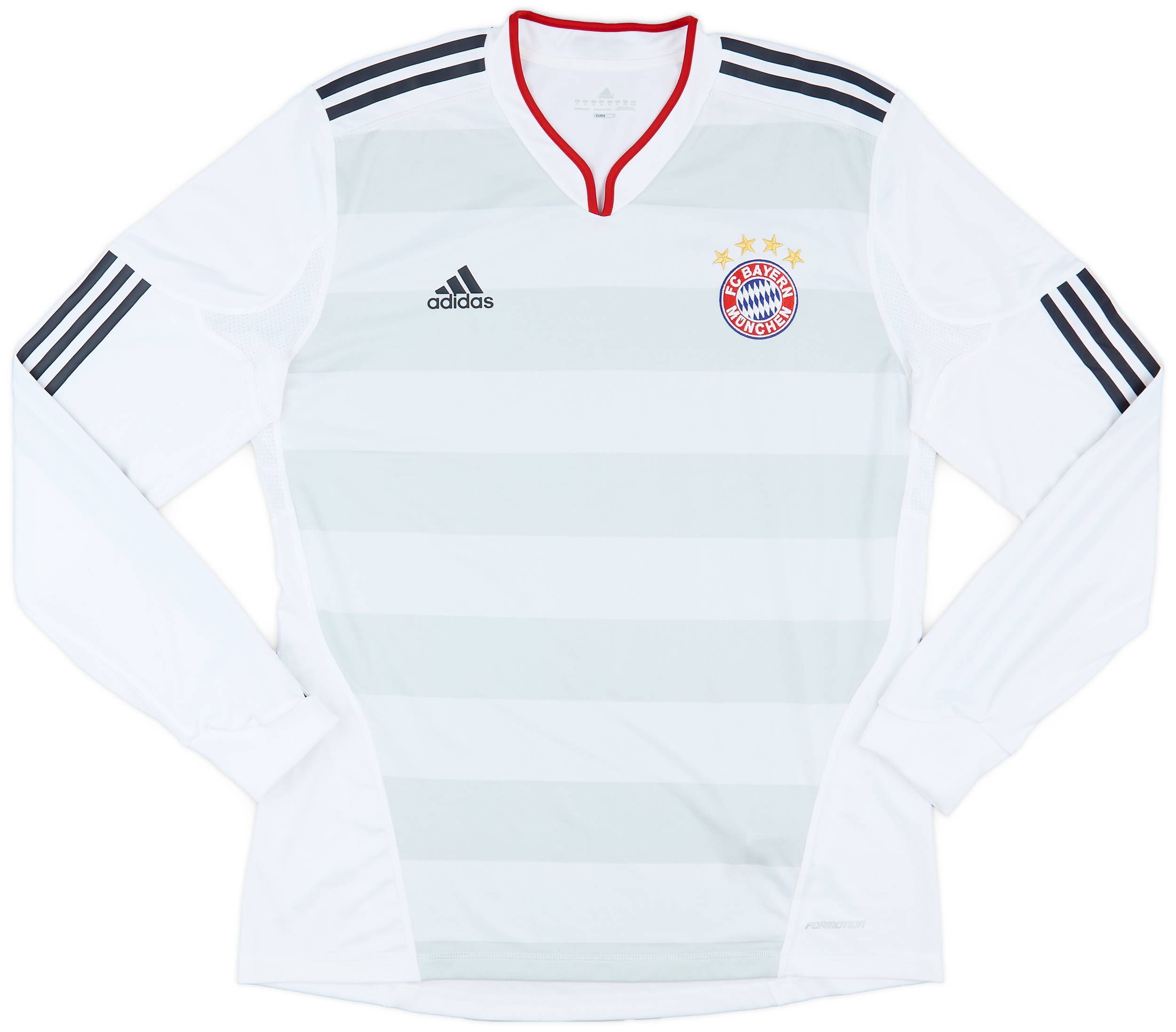 2010-11 Bayern Munich Player Issue Away L/S Shirt - 8/10 - (XL)