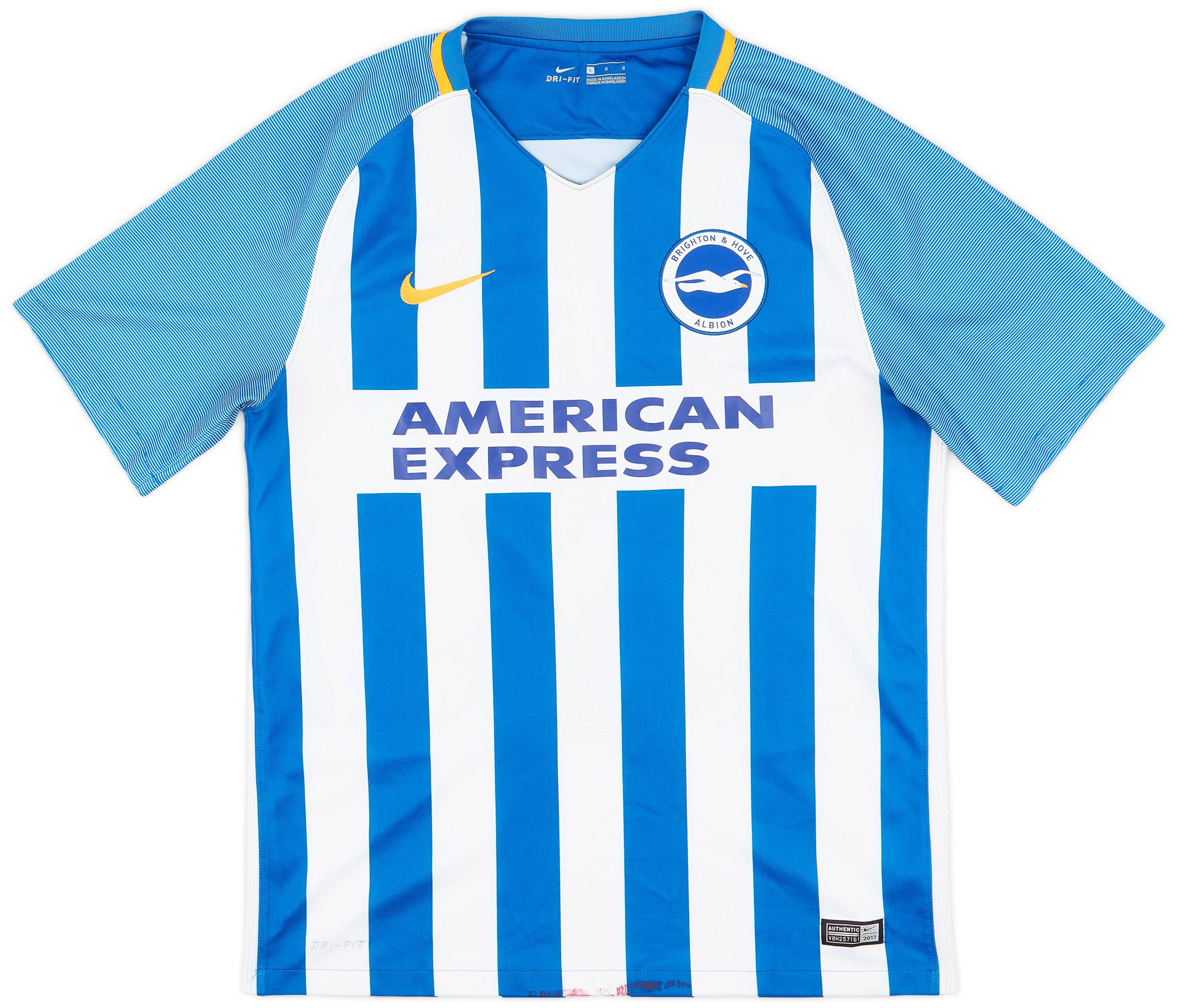 2017-18 Brighton Home Shirt - 4/10 - (L)