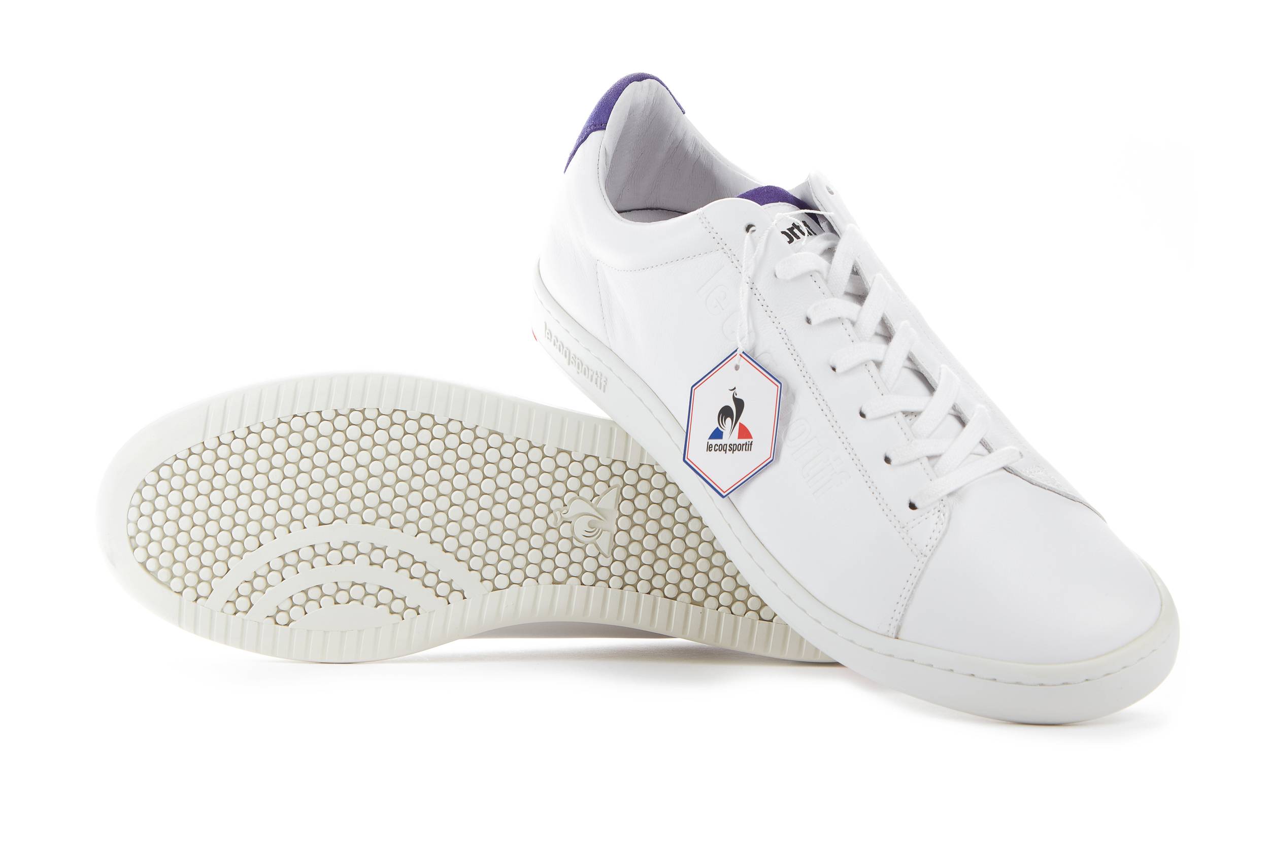 2019 20 Fiorentina Le Coq Sportif Blazon Trainers UK 8