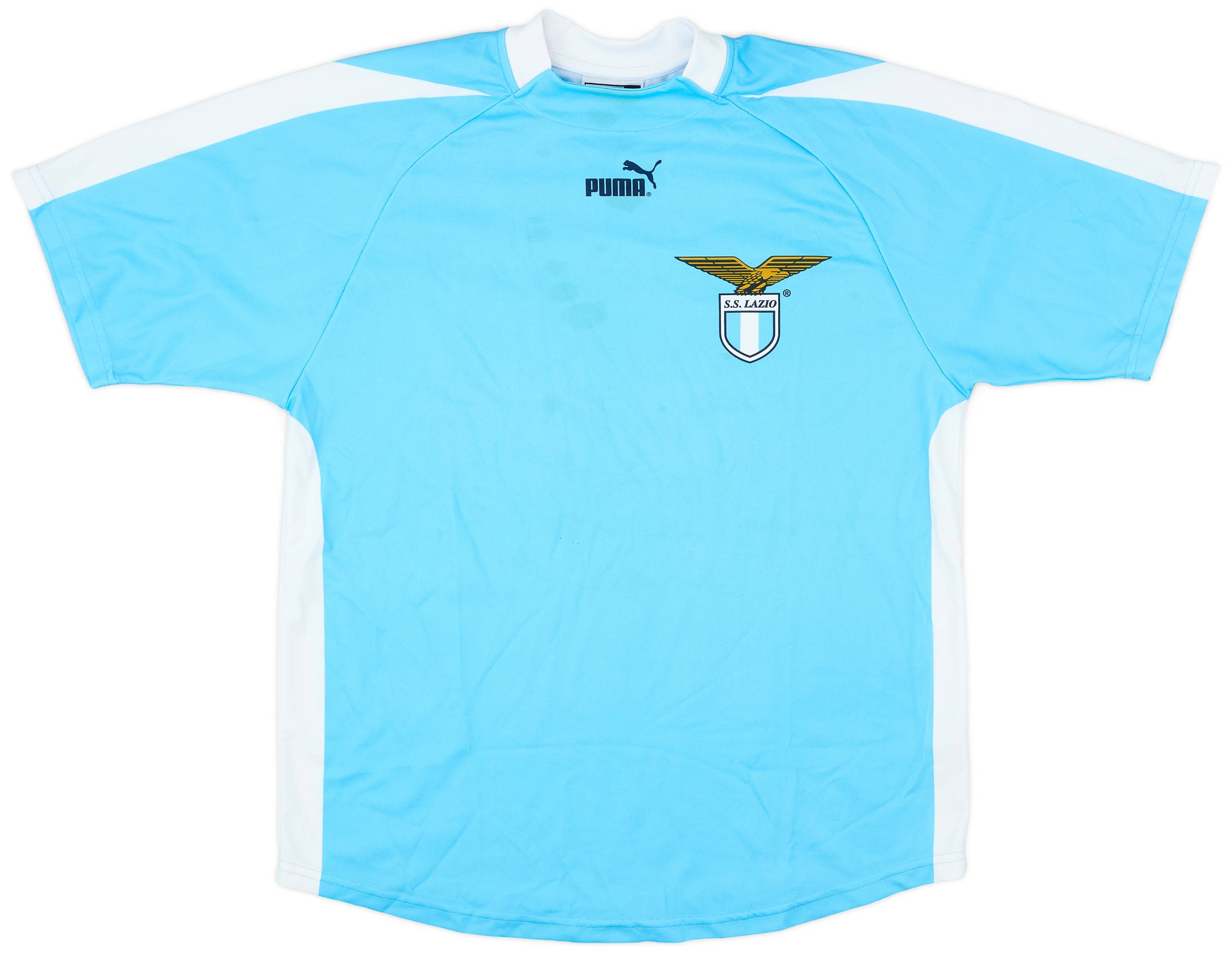 2003-04 Lazio 'Signed' Basic Home Shirt - 5/10 - (M)
