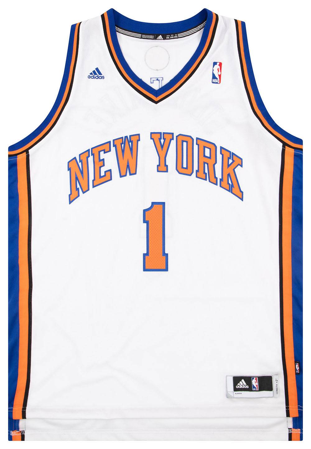 2010-12 New York Knicks Stoudemire #1 adidas Swingman Jersey (Home) XXL