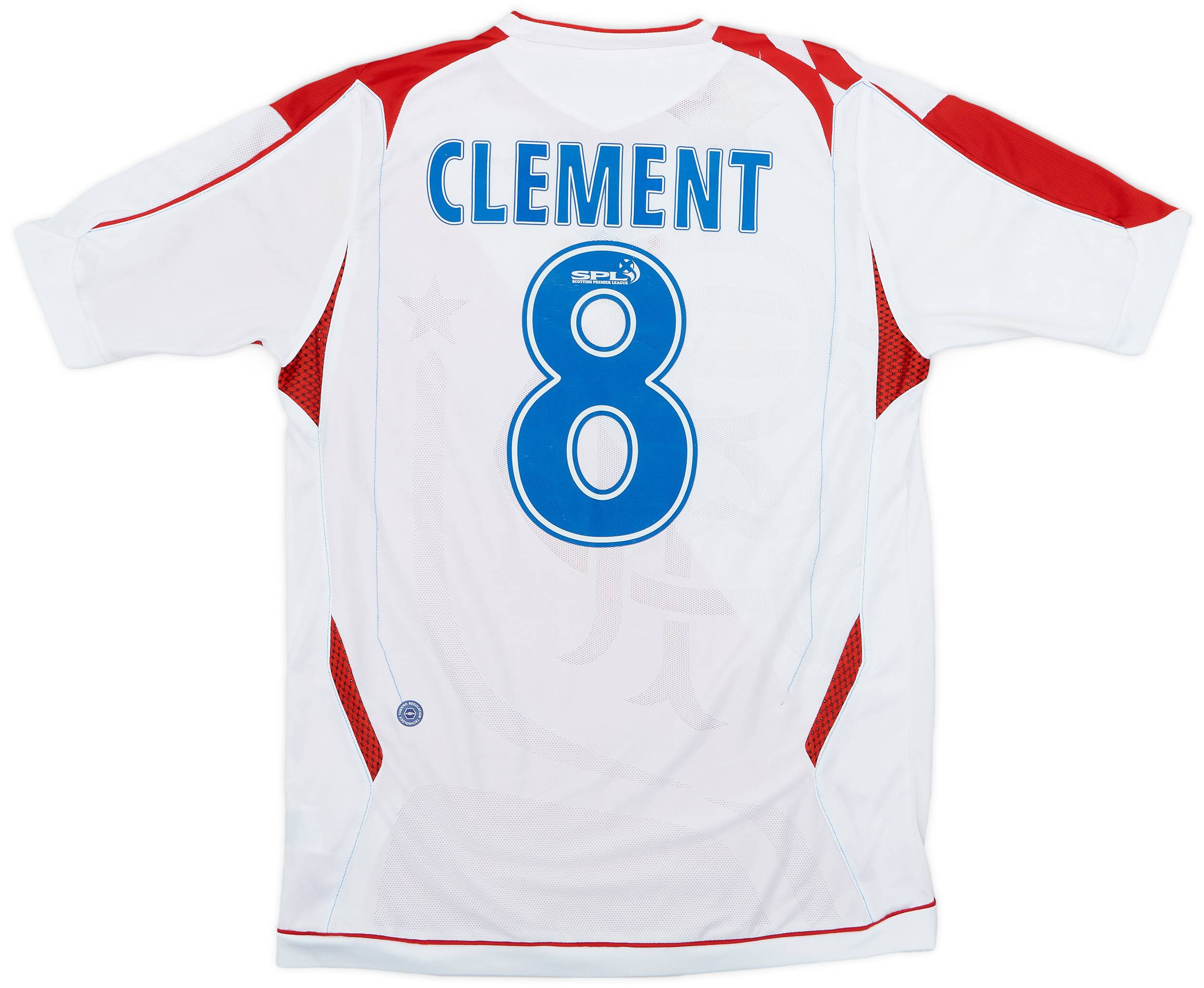 2006-07 Rangers Away Shirt Clement #8 - 7/10 - (S)