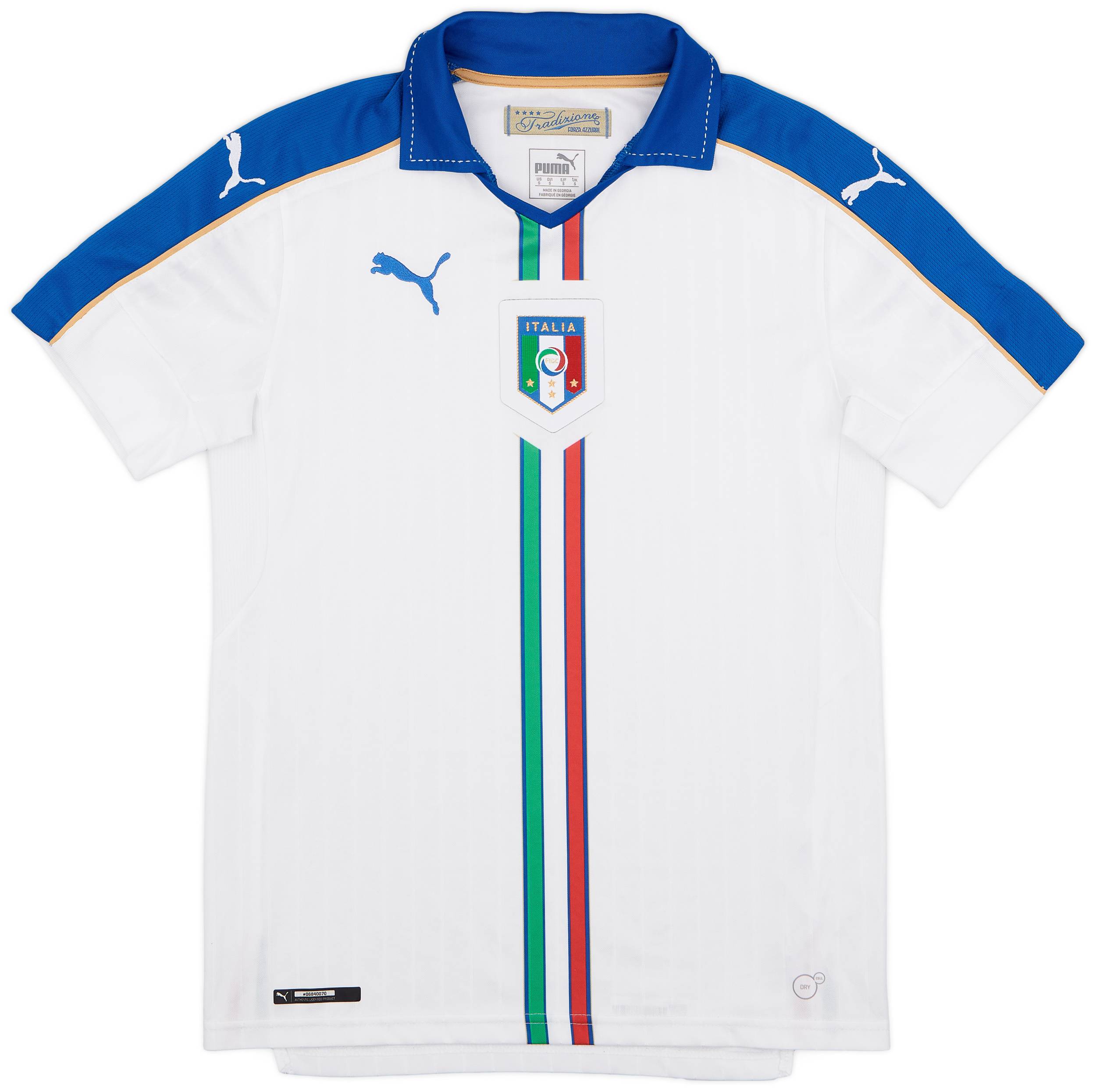2016-17 Italy Away Shirt - 8/10 - (S)